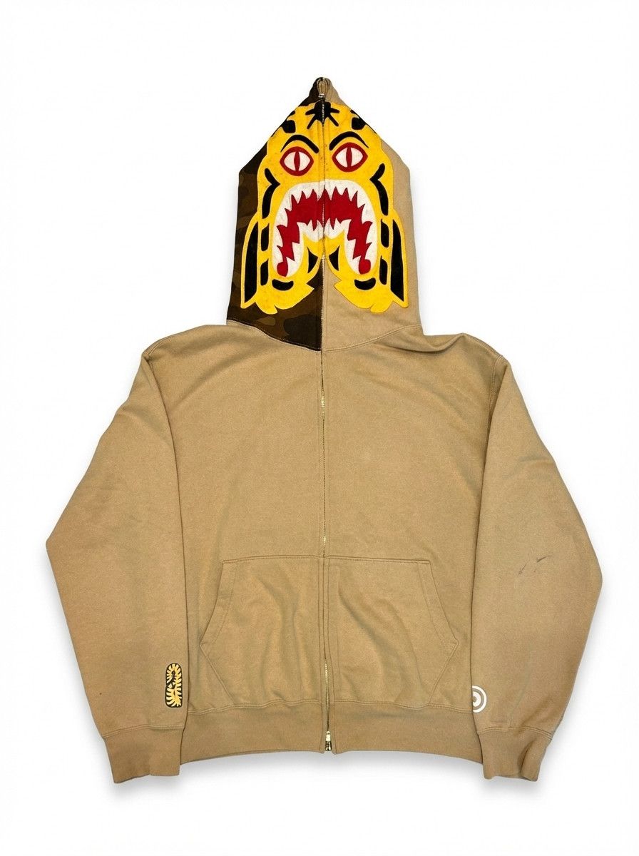 Bape Bape Camo Tiger Full Zip Hoodie Size US M / EU 48-50 / 2 - 1 Thumbnail
