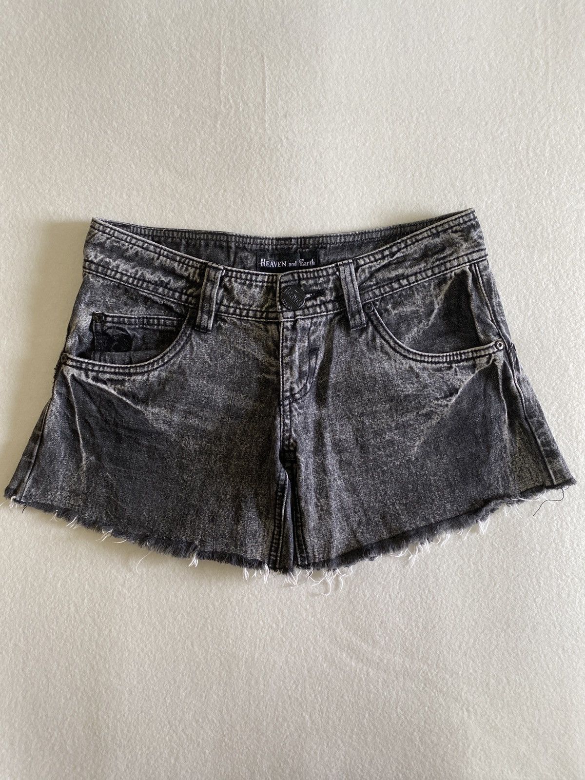 y2k vintage sexy heaven and earth gothic gyaru mini skirt