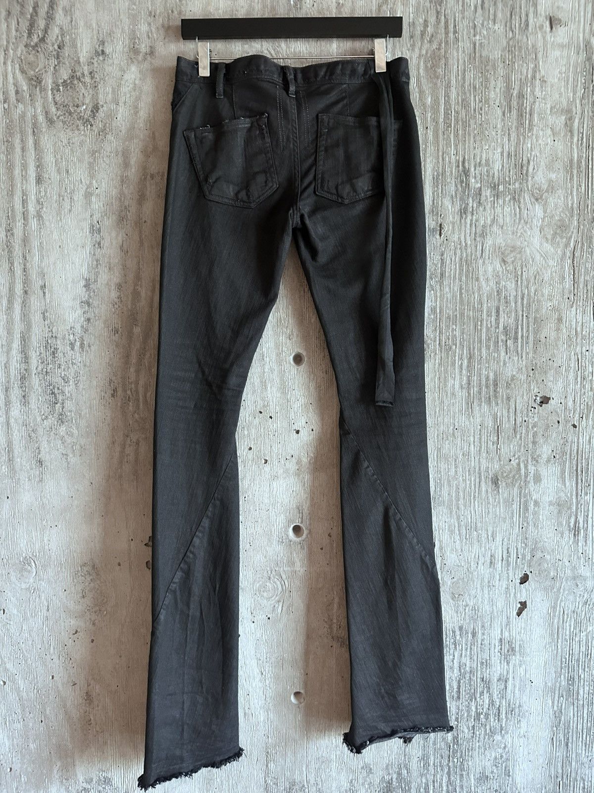 Rick Owens × Rick Owens Drkshdw RICK OWENS SPIRAL DENIM WAXED FW09 CRUST Size US 31 - 4 Thumbnail