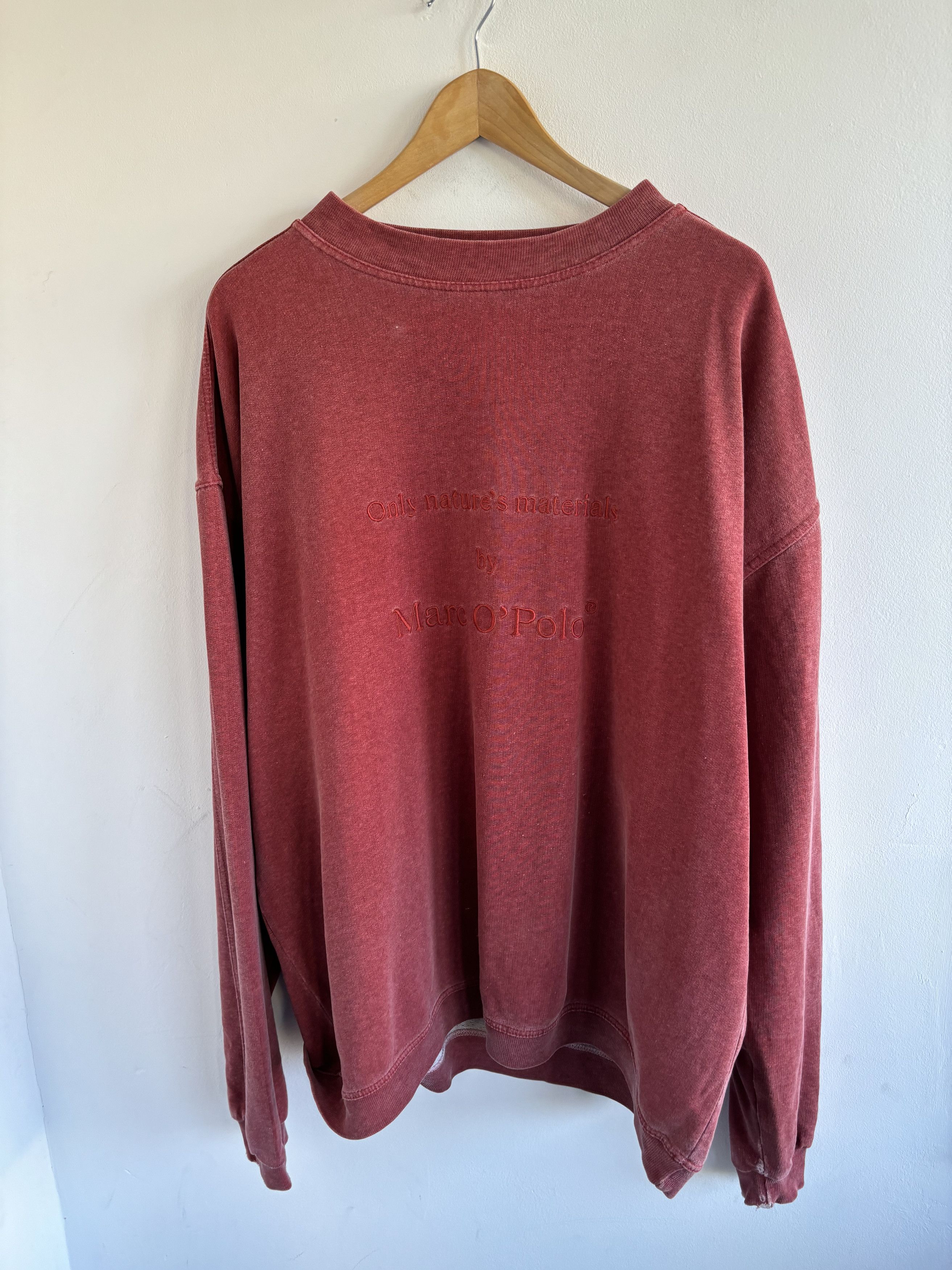 Marc O'Polo × Vintage Vintage Marc O'Polo Boxy Natures Materials Sweatshirt Size US XL / EU 56 / 4 - 1 Thumbnail