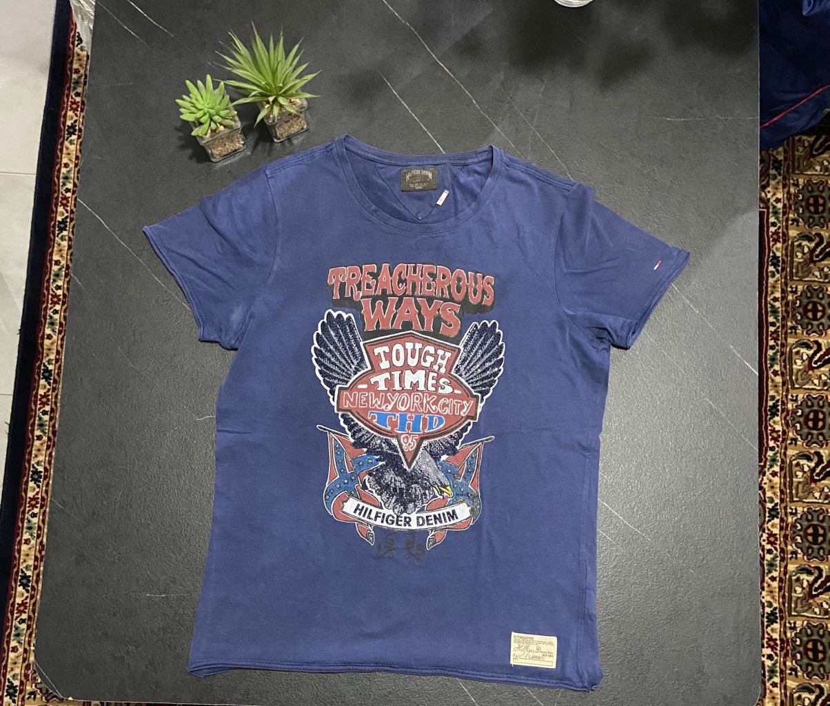 Tommy Hilfiger Tommy Hilfiger X Vintage T shirt L Size US L / EU 52-54 / 3 - 2 Thumbnail