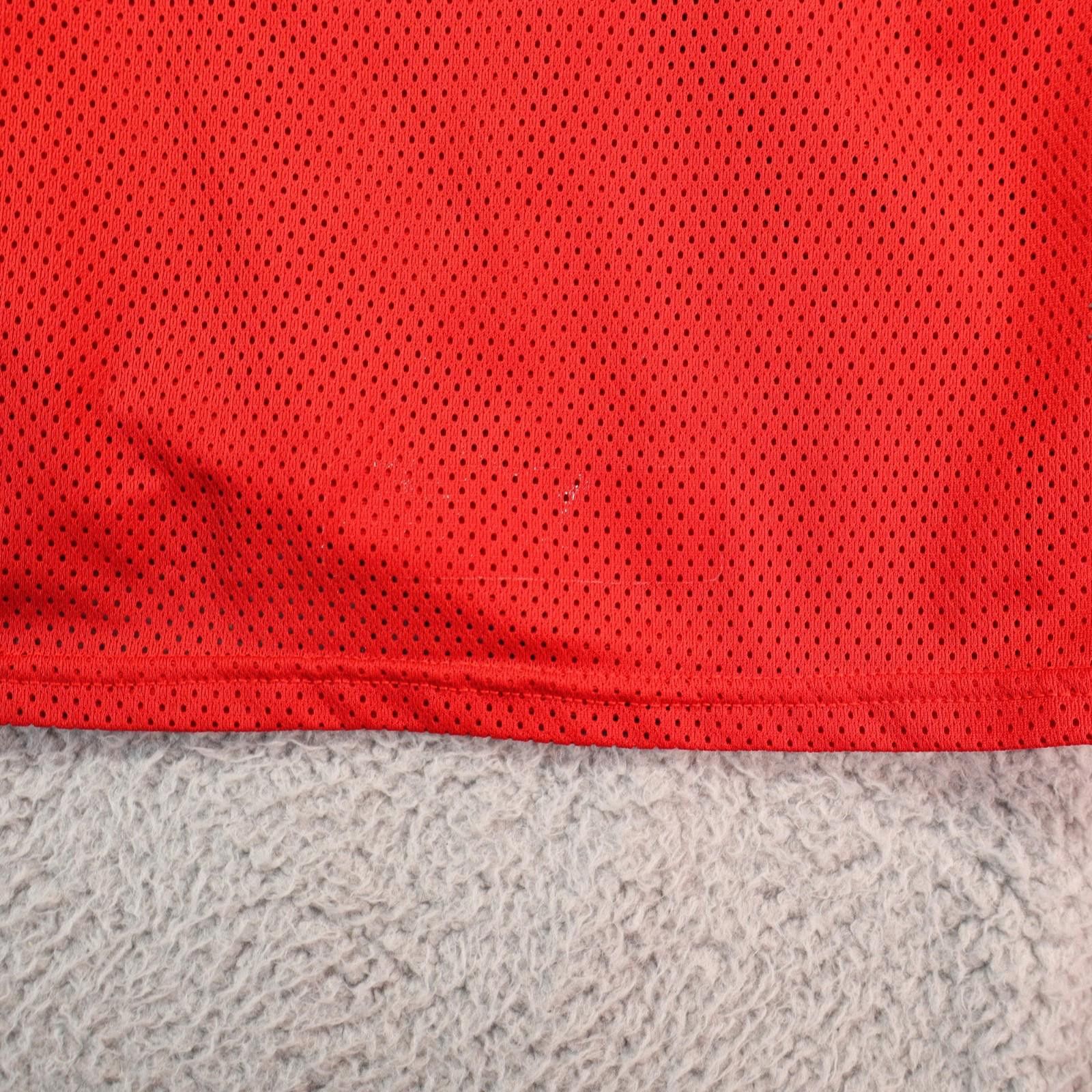 Vintage Practice Hockey Jersey Adult XL Red Mesh Bauer Size US XL / EU 56 / 4 - 7 Thumbnail