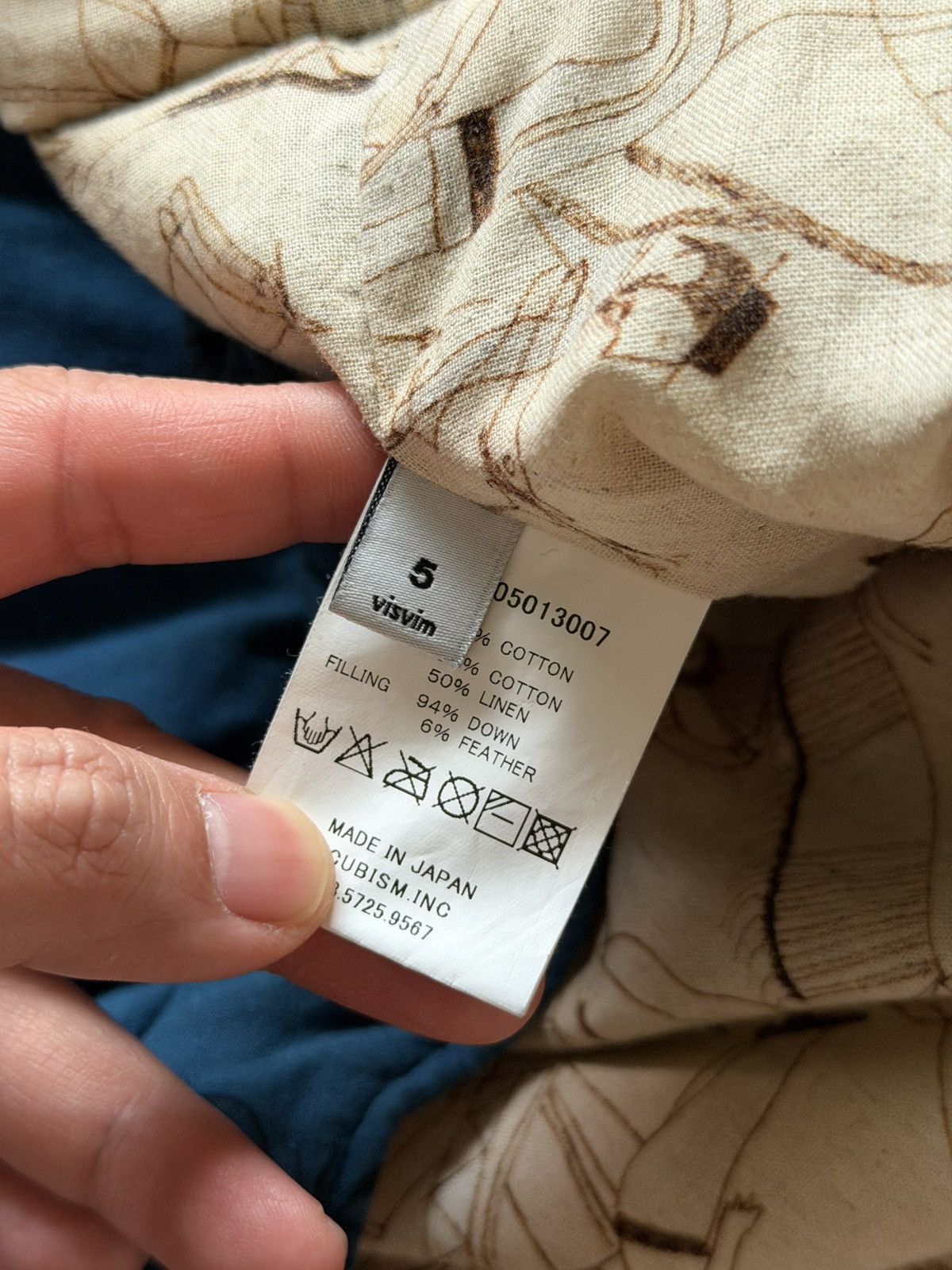 Visvim Visvim ICT kerchief down jkt N.D. Size US XXL / EU 58 / 5 - 8 Thumbnail