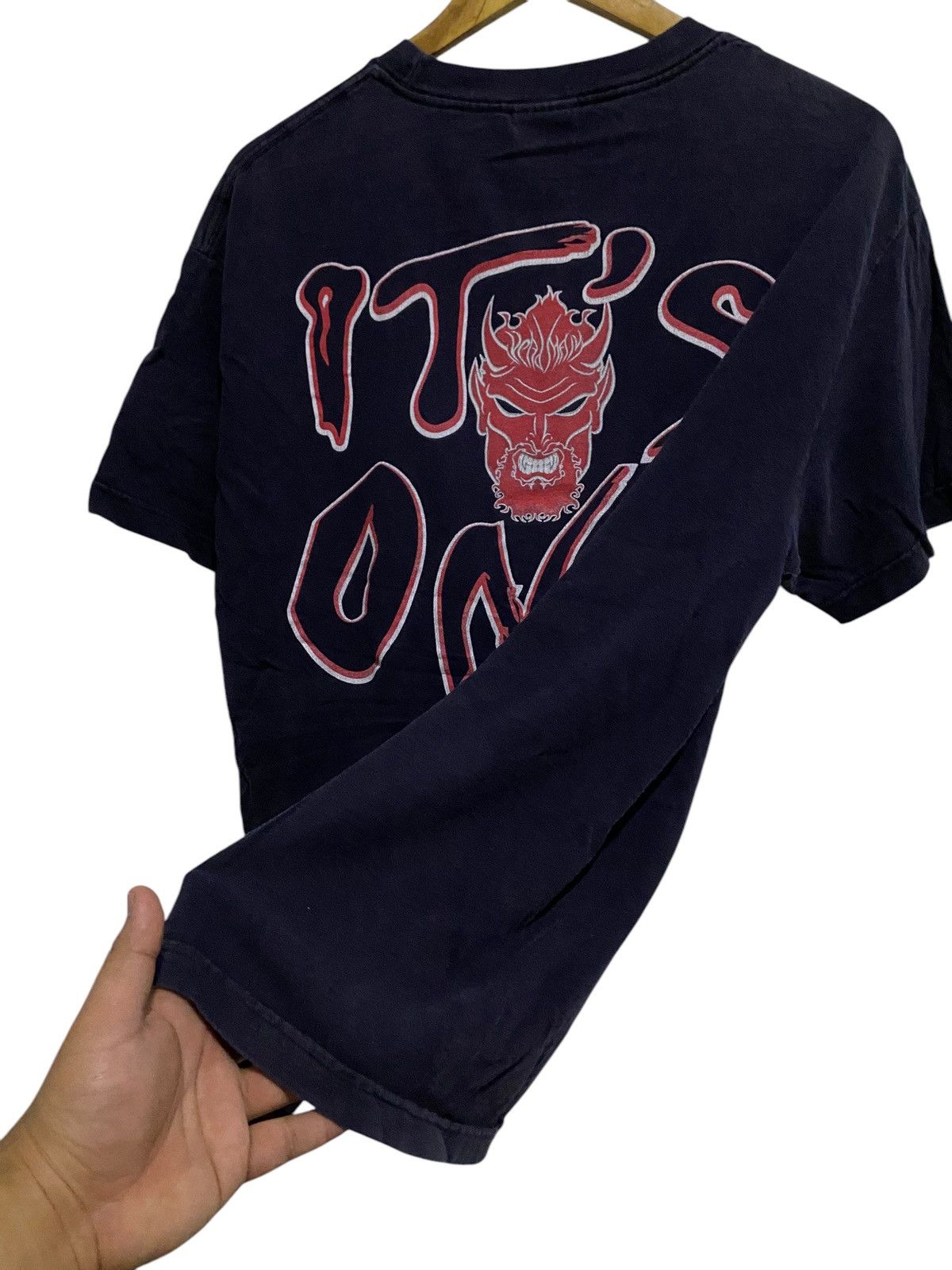 Vintage 90s TSHIRT !! World Wrestling Entertainment The Under Taker Size US L / EU 52-54 / 3 - 5 Thumbnail
