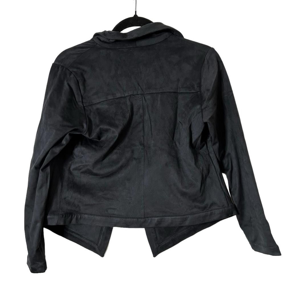 Chase Authentics Chaser I NWOT Faux Suede Open Front Jacket Small Size S / US 4 / IT 40 - 3 Thumbnail