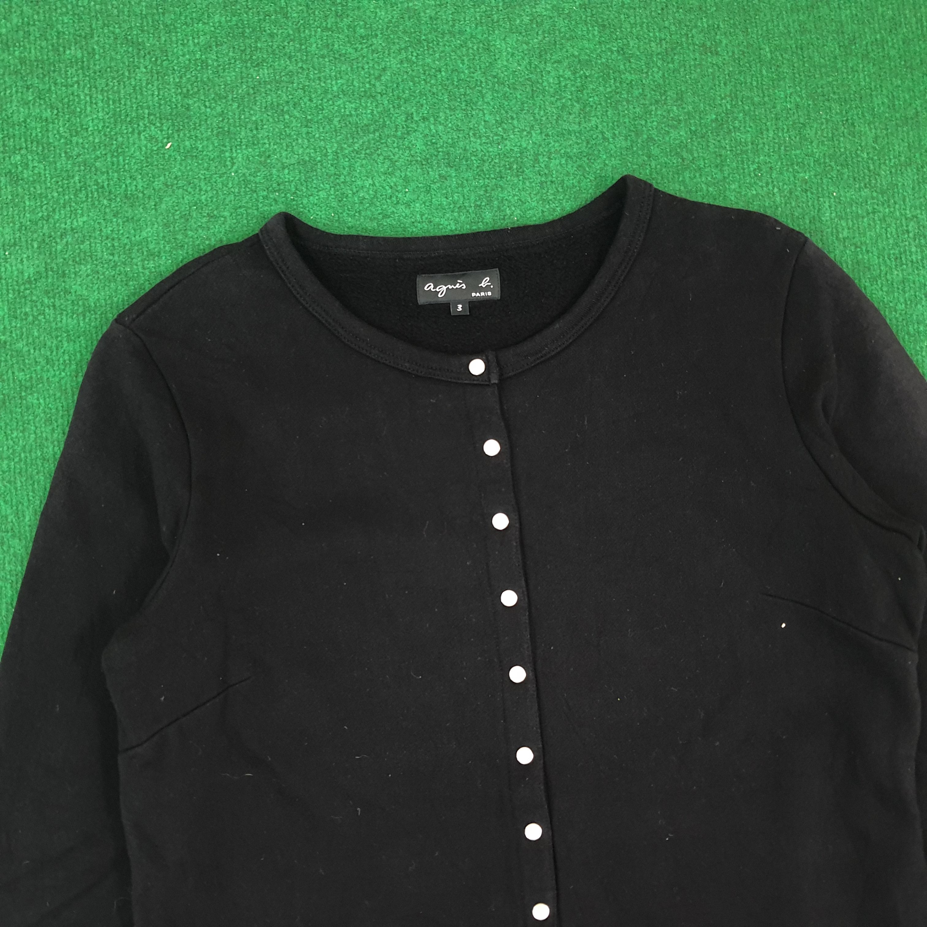 Vintage × agnes b. Vintage Agnes b. Paris Button Up Trench Sweaters Size US S / EU 44-46 / 1 - 2 Thumbnail