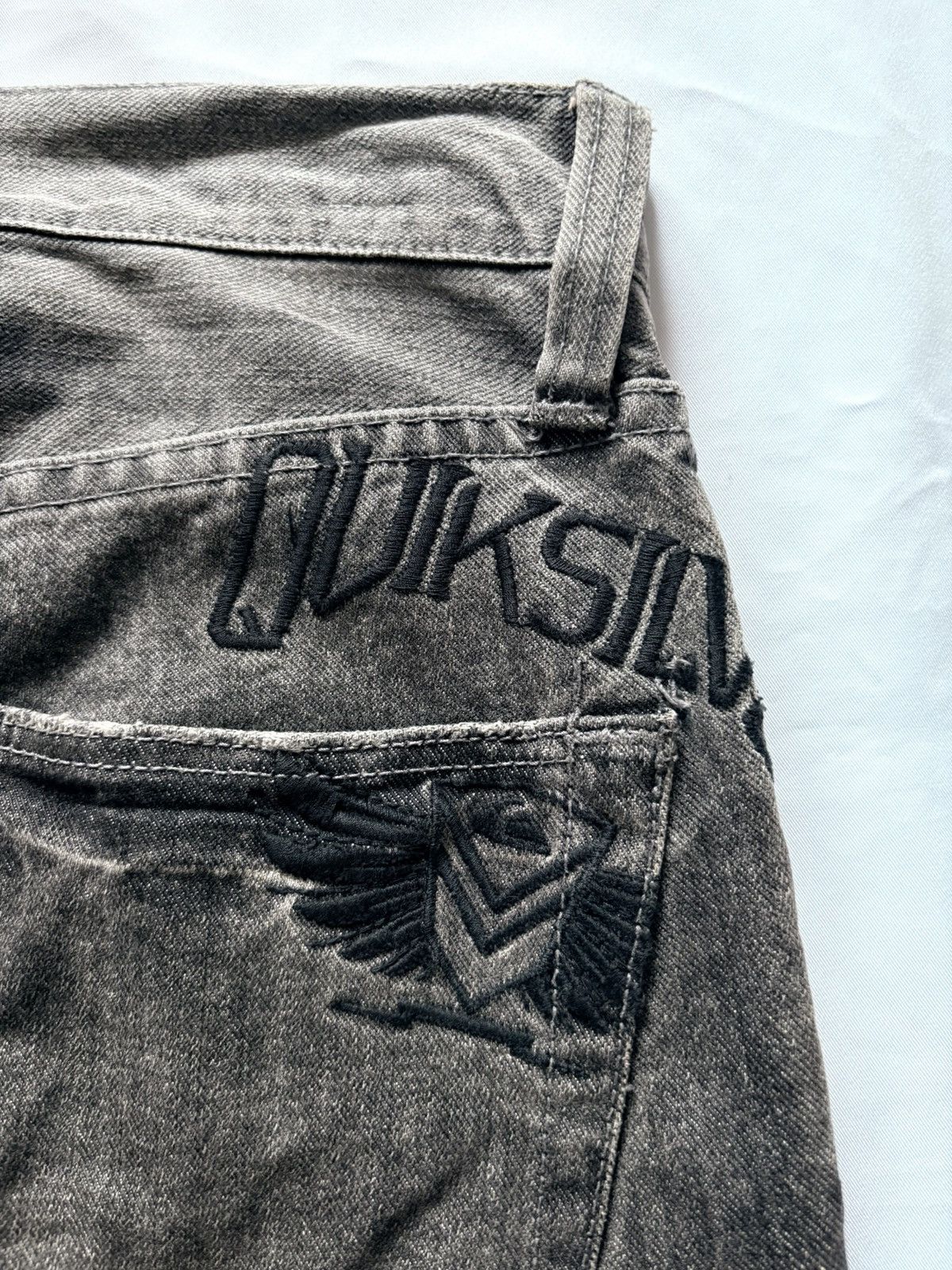 Quiksilver QUIKSILVER DISTRESSED JEANS Size US 31 - 3 Thumbnail