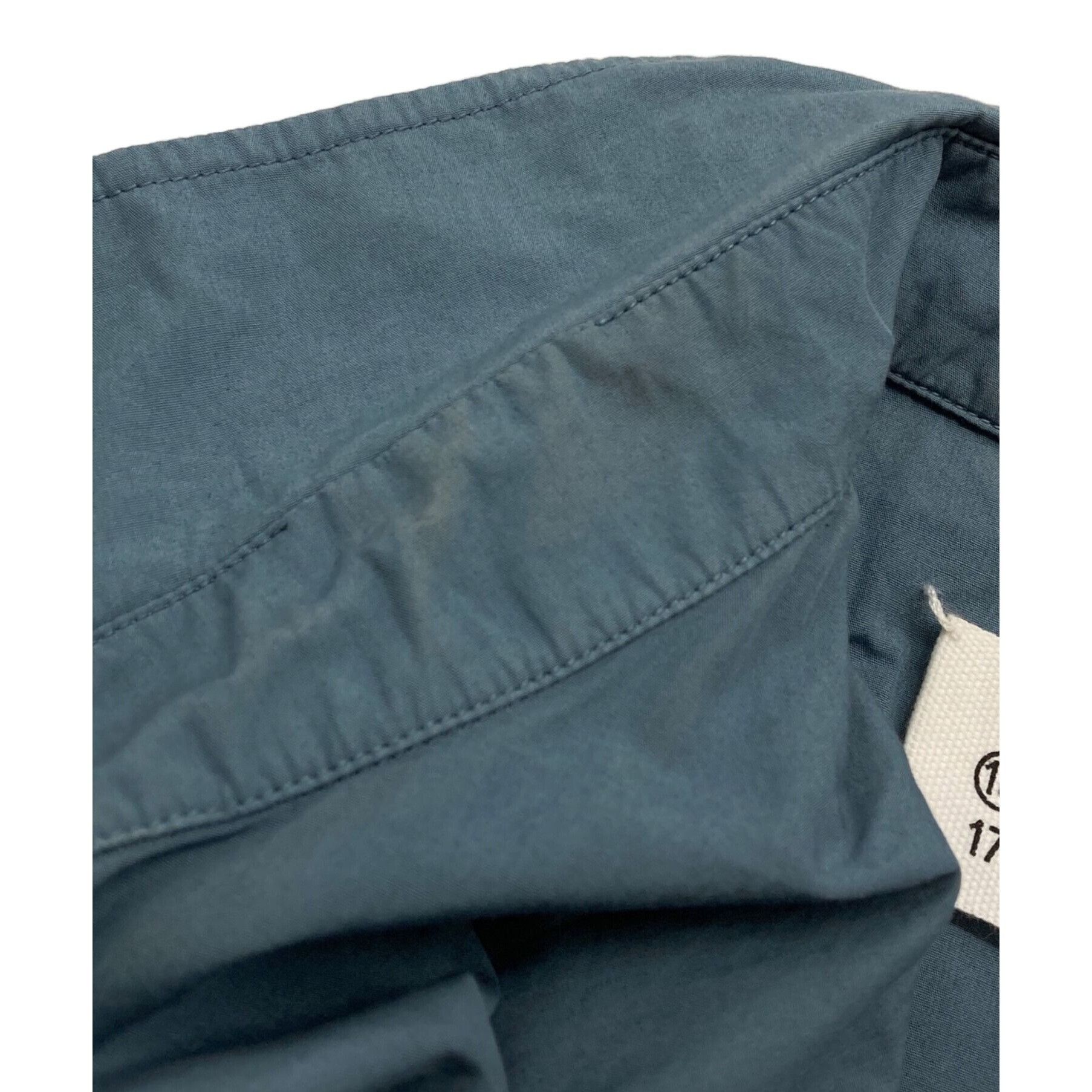 Maison Margiela Maison Margiela Cut-off sleeveless shirt Cotton Blue Size 39 Size US S / EU 44-46 / 1 - 4 Thumbnail