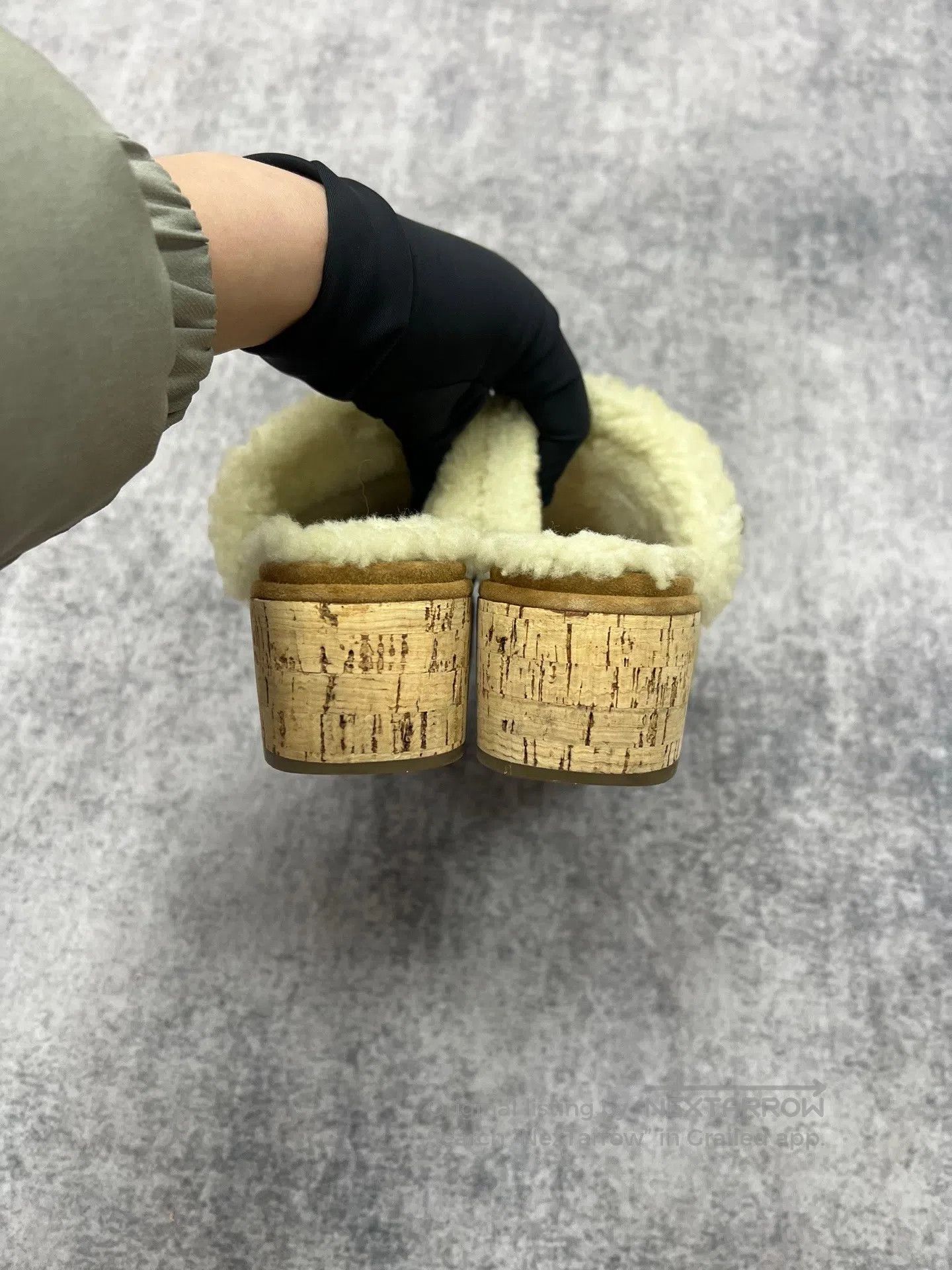 Chanel Chanel Brown Quilted Teddy Platform Slippers| Size US 6.5 / IT 36.5 - 7 Thumbnail
