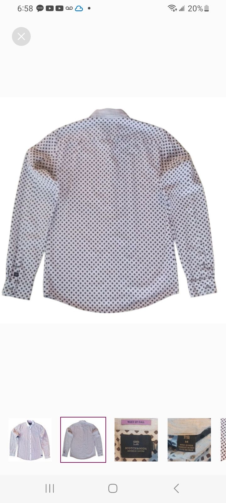 Scotch & Soda SCOTCH & SODA 'Wake Up Call' Long-Sleeve Shirt Size US L / EU 52-54 / 3 - 2 Thumbnail