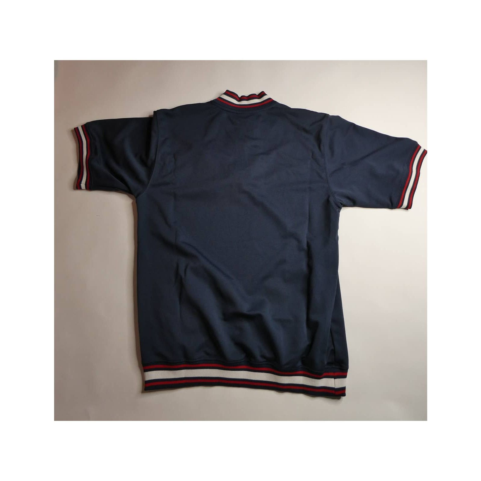 MLB 1990's Cleveland Indians 1/4 zip jacket jersey, Large Size US L / EU 52-54 / 3 - 2 Thumbnail