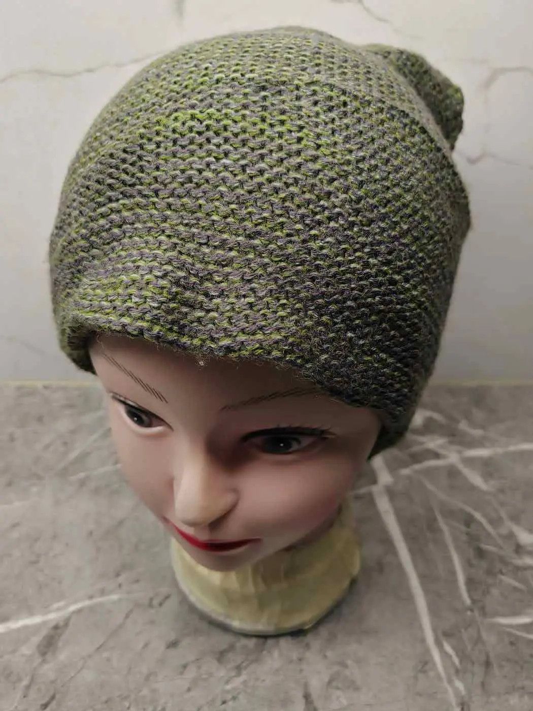 image of Hat x Vintage Unknown Japanese Snowcap Beanie in Mix, Men's