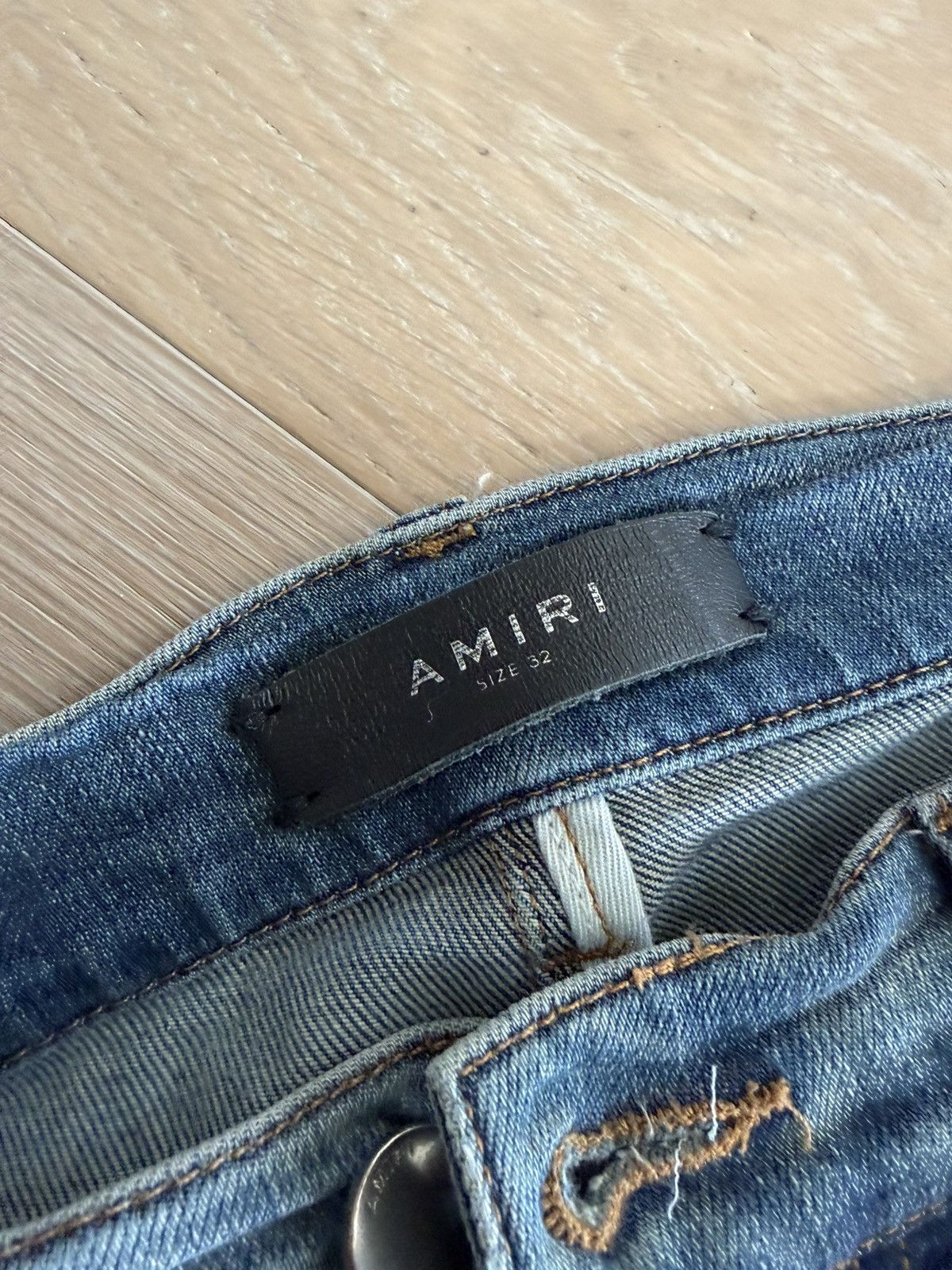 Amiri Amiri Jean Size US 32 / EU 48 - 4 Thumbnail