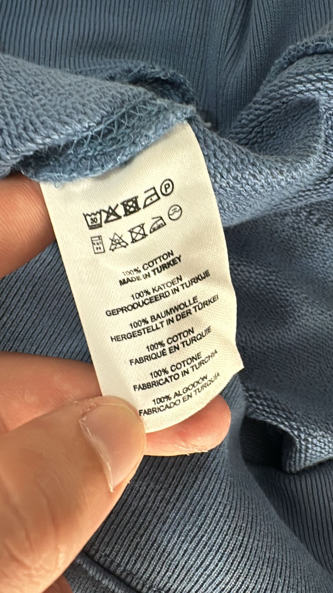 Dries Van Noten Dries Van Noten Blue Sweatshirt Medium Size US M / EU 48-50 / 2 - 8 Thumbnail