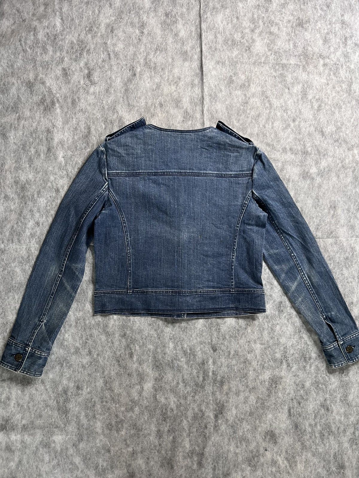 Lanvin LANVIN LOVES ACNE JEANS DENIM JACKET sz 38 WOMEN Size XS / US 0-2 / IT 36-38 - 2 Thumbnail