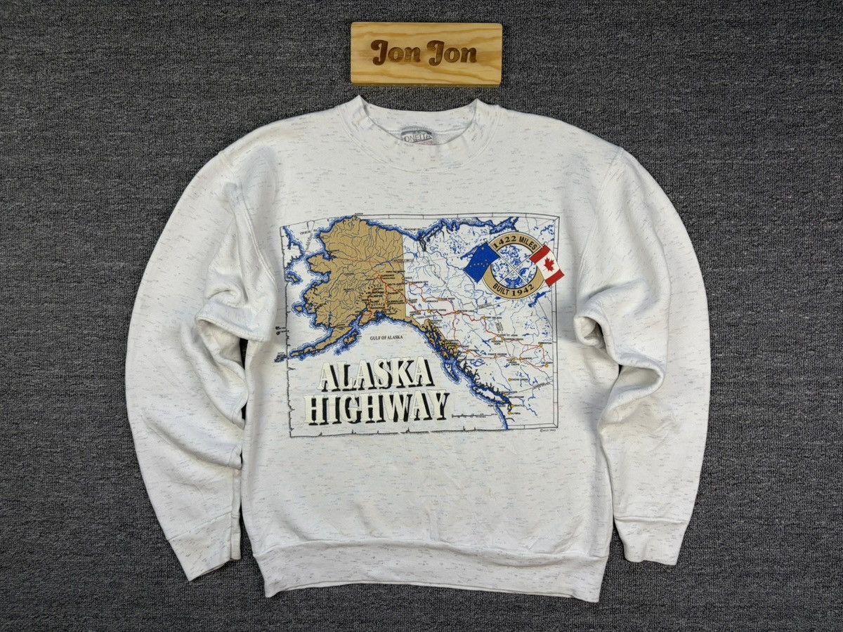 Other Vintage Oneita Alaska Highway Dated 1993 Size US L / EU 52-54 / 3 - 1 Thumbnail
