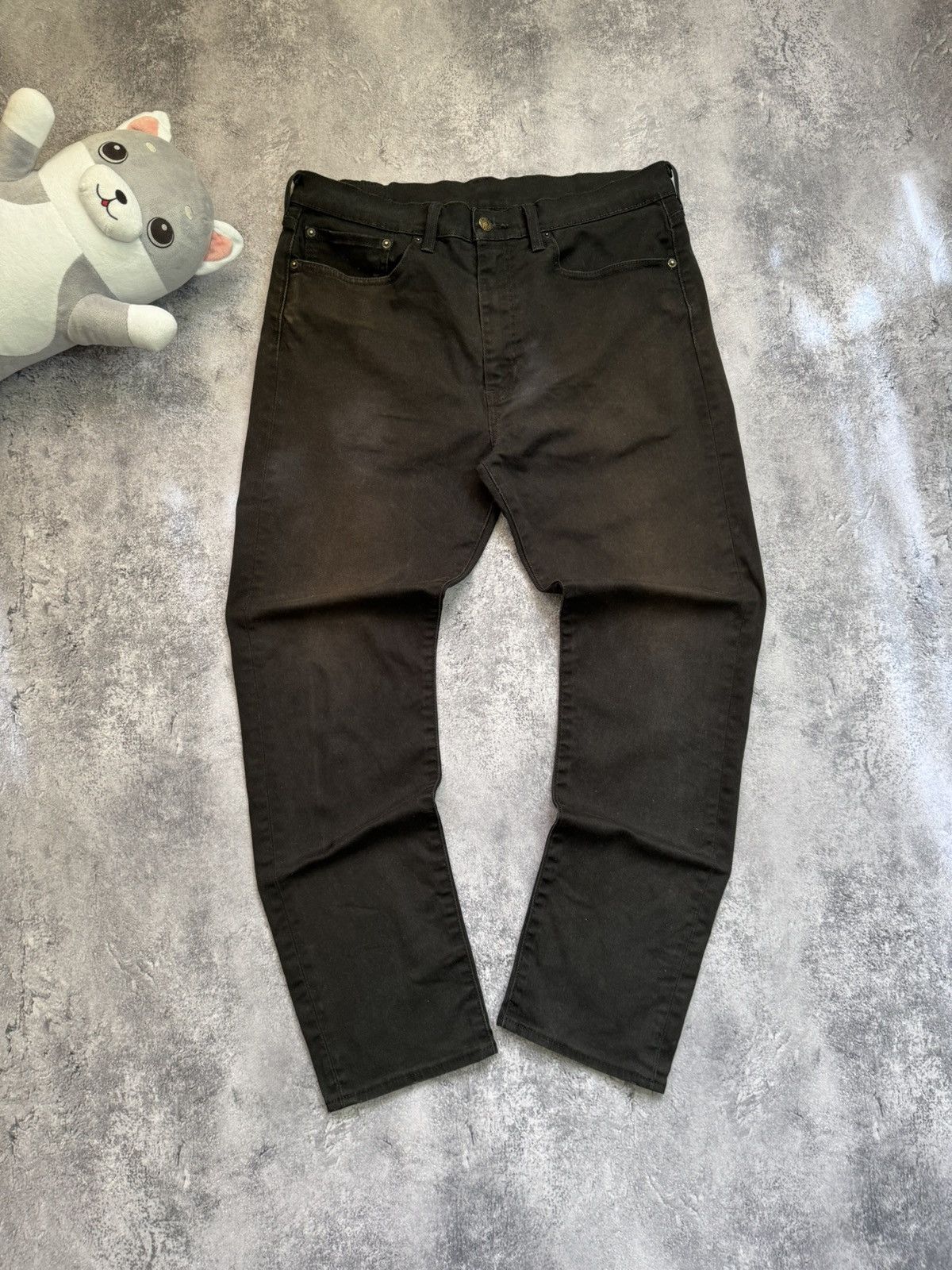 Levi's × Vintage Levi’s 522 Vintage Slim Fit Back Jeans Size 34x30 Size US 34 / EU 50 - 1 Thumbnail