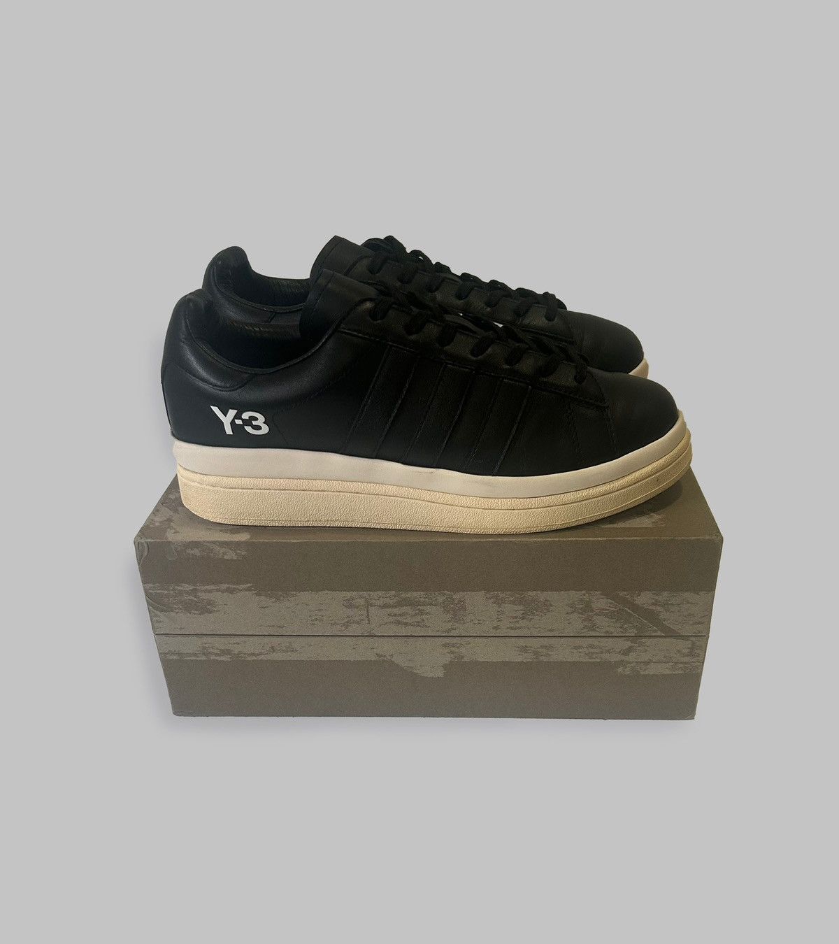 Y-3 adidas Y-3 Hicho Core Black Size US 10 / EU 43 - 1 Thumbnail