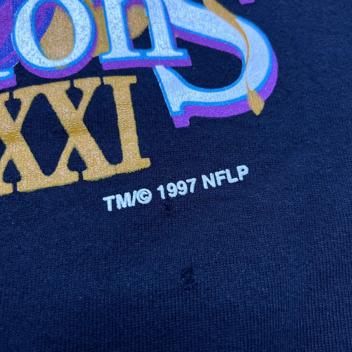 NFL × Vintage 1997 NFL Green Bay Packers Super Bowl Champions Sweatshirt Size US L / EU 52-54 / 3 - 4 Thumbnail