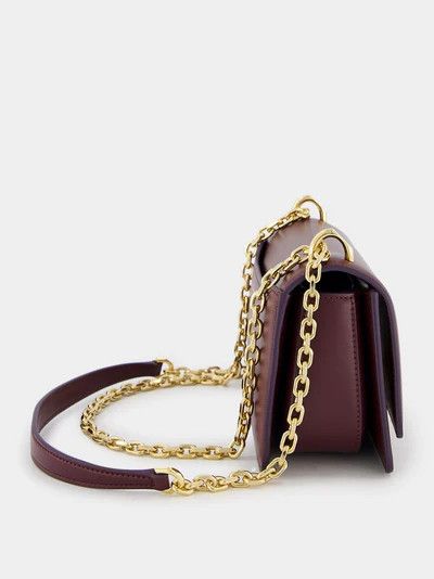 Givenchy o1srvl11e0924 Size: OS / 4G Leather Chain Bag in Burgundy Size ONE SIZE - 6 Thumbnail