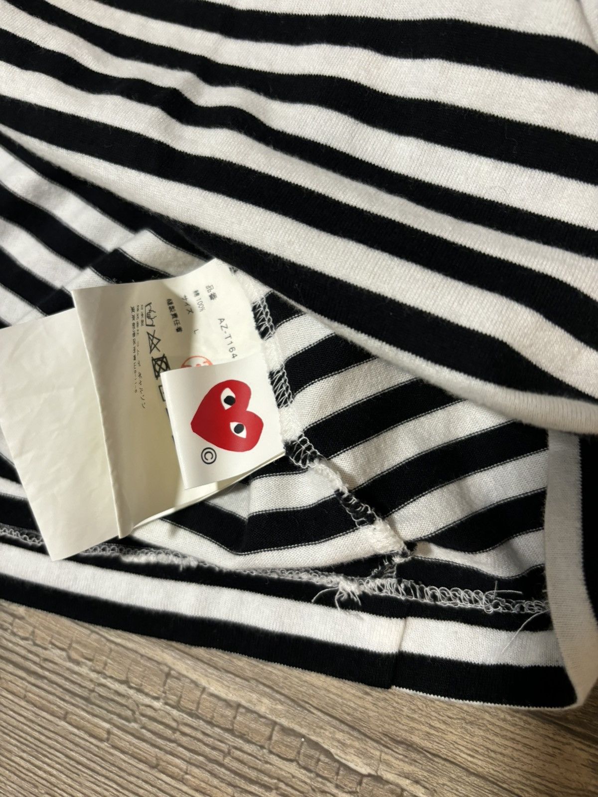 Comme des Garcons Comme Des Garçon Striped Long Sleeve Size US L / EU 52-54 / 3 - 3 Thumbnail
