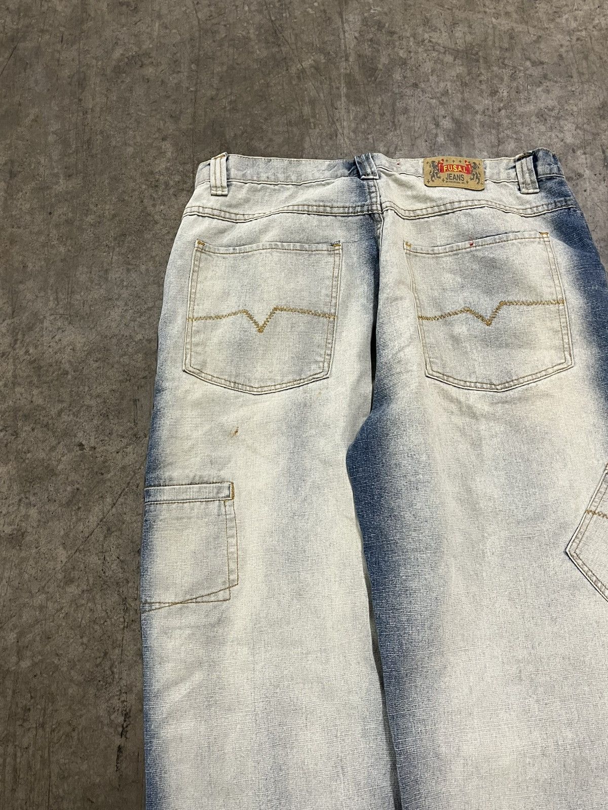 Southpole × Vintage Y2K faded wash baggy fit wide leg denim southpole Jnco rare Size US 34 / EU 50 - 11 Thumbnail