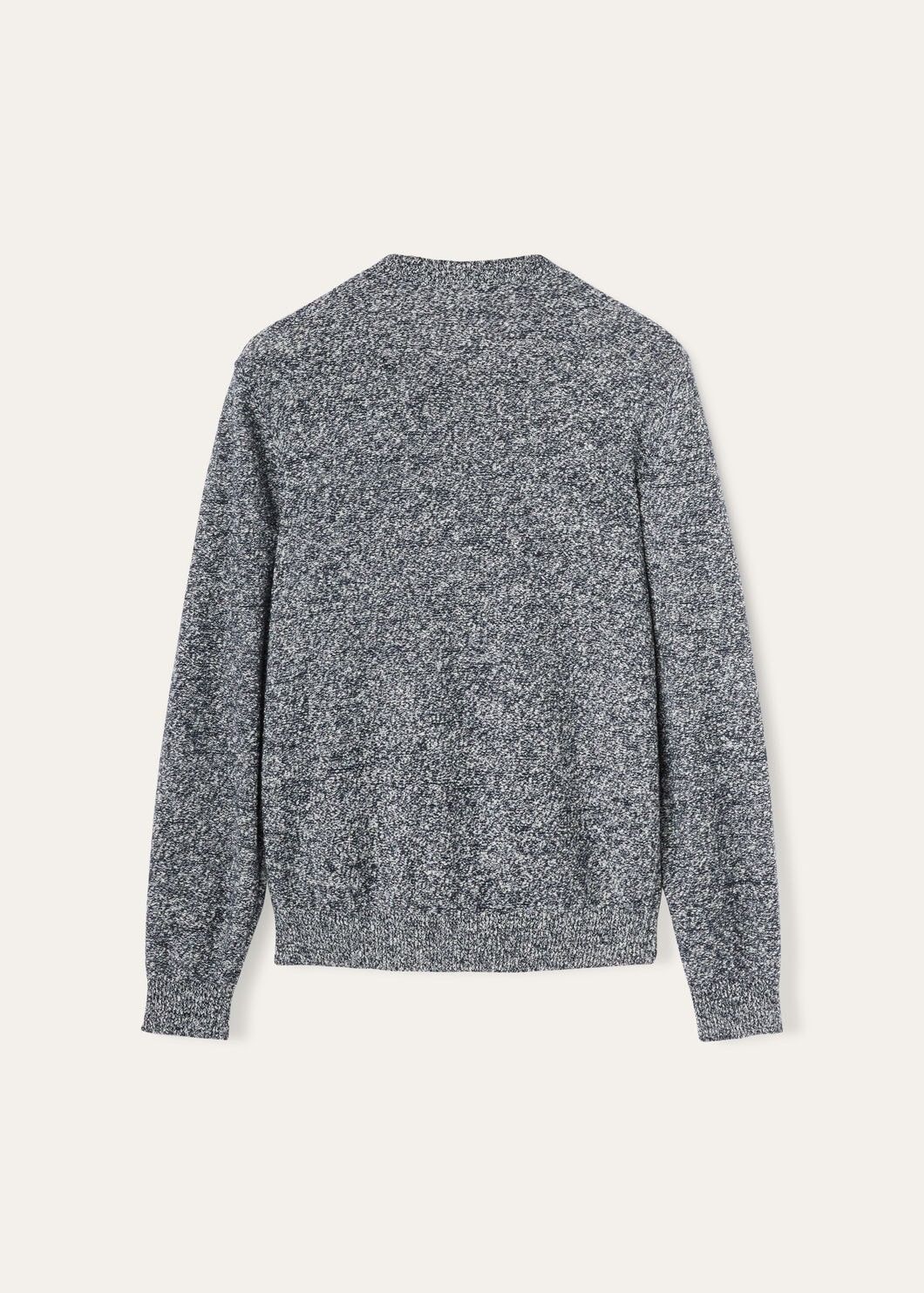 Loro Piana o1w1db10725 FAO2906 Alagna Crewneck Sweater in Grey Size US M / EU 48-50 / 2 - 6 Thumbnail