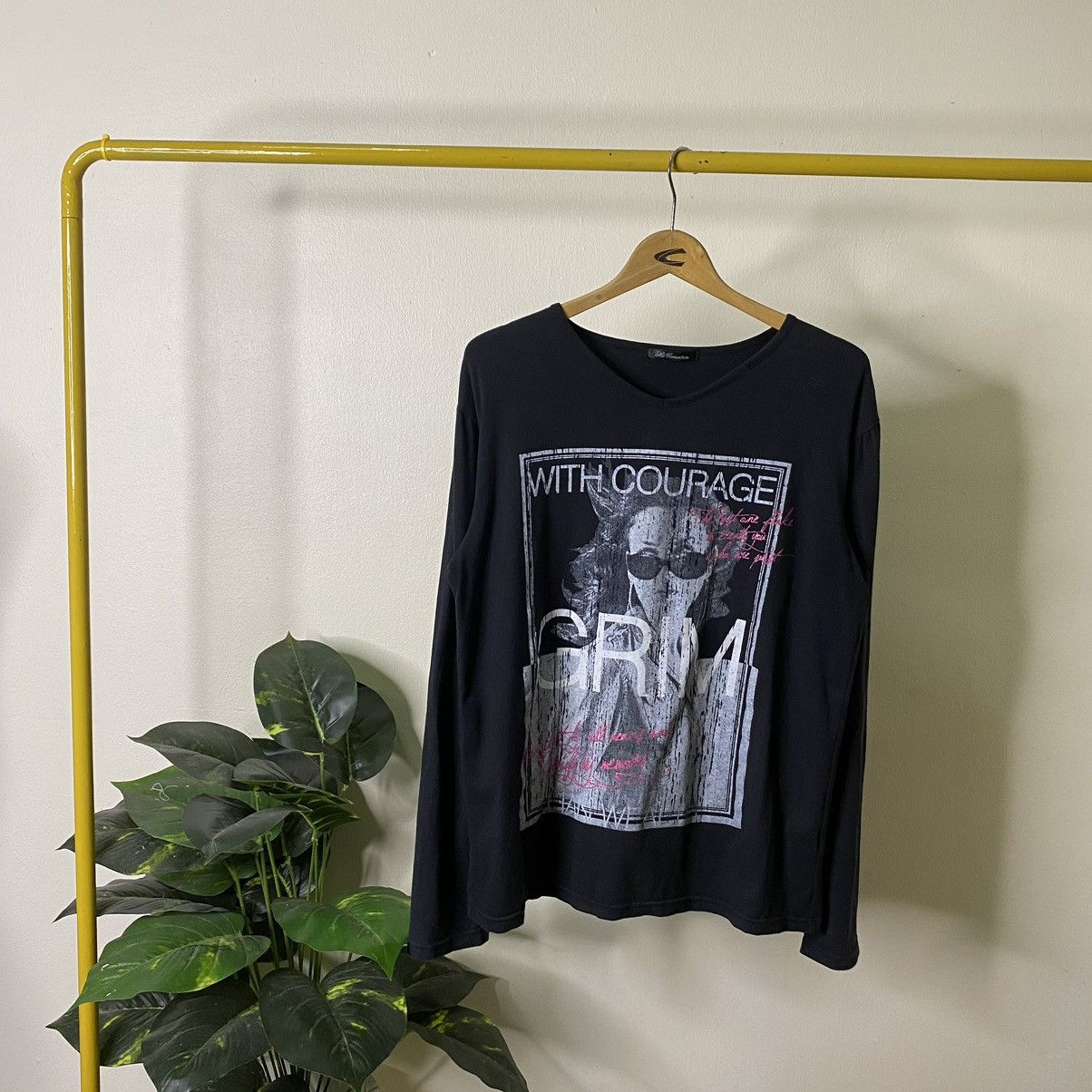 Hysteric Glamour × Japanese Brand × Le Grande Bleu (L.G.B.) Hit Connection Hysterics Glamour Style Cyber Punk LS Tee Size US L / EU 52-54 / 3 - 1 Thumbnail
