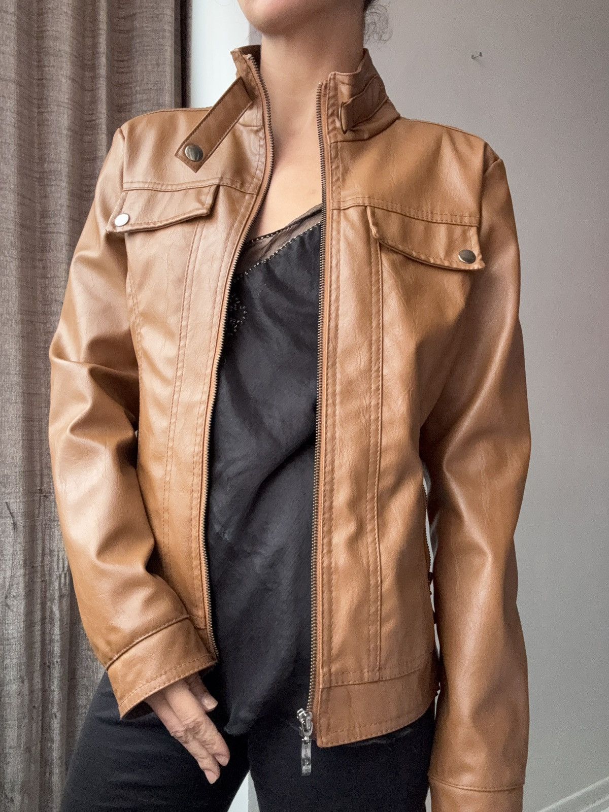 Vintage Vintage leather jacket Size M / US 6-8 / IT 42-44 - 1 Thumbnail