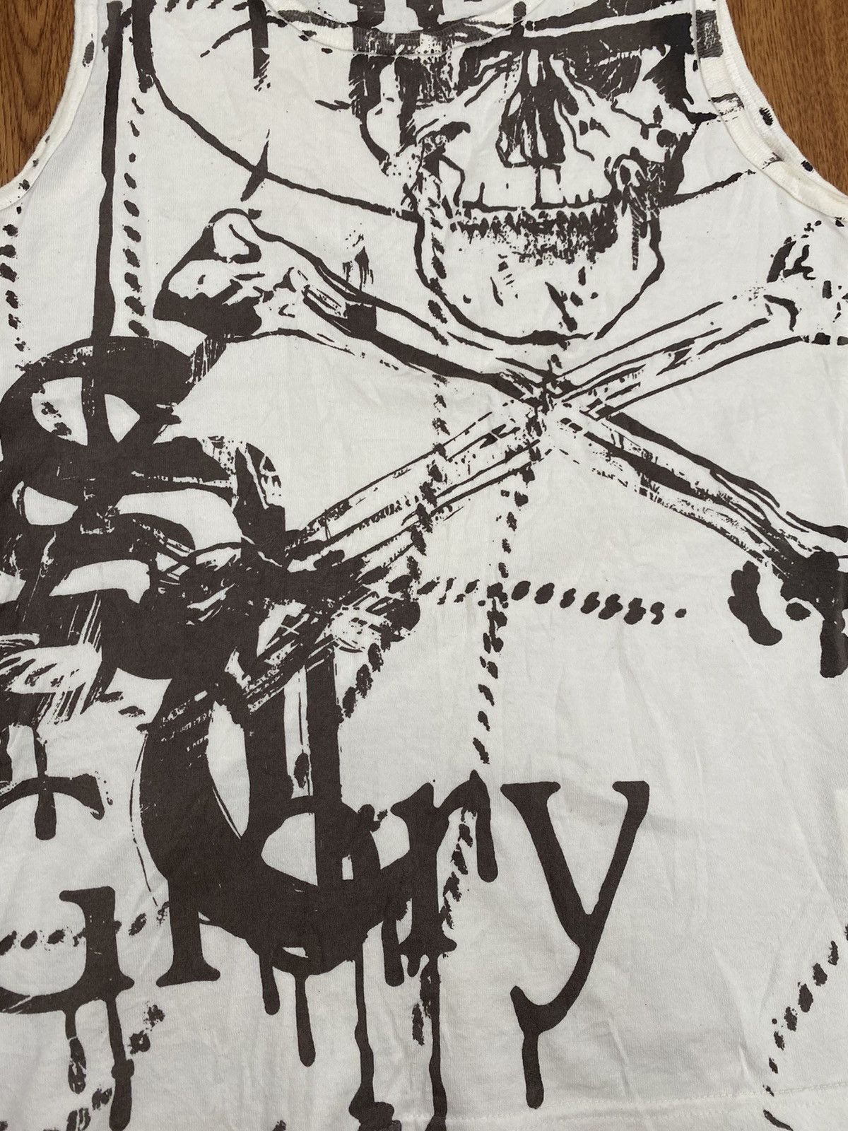 Tornado mart skull glory sleeveless