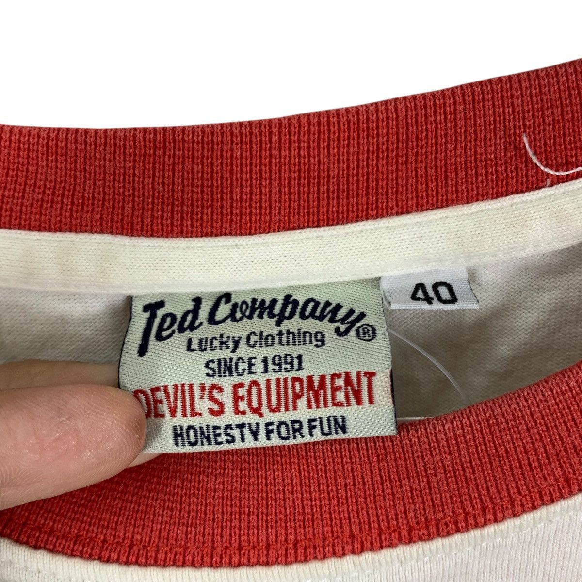Tedman TEDMAN Ted Company Motorcycle Races Lucky Devil TShirt Size US M / EU 48-50 / 2 - 7 Thumbnail