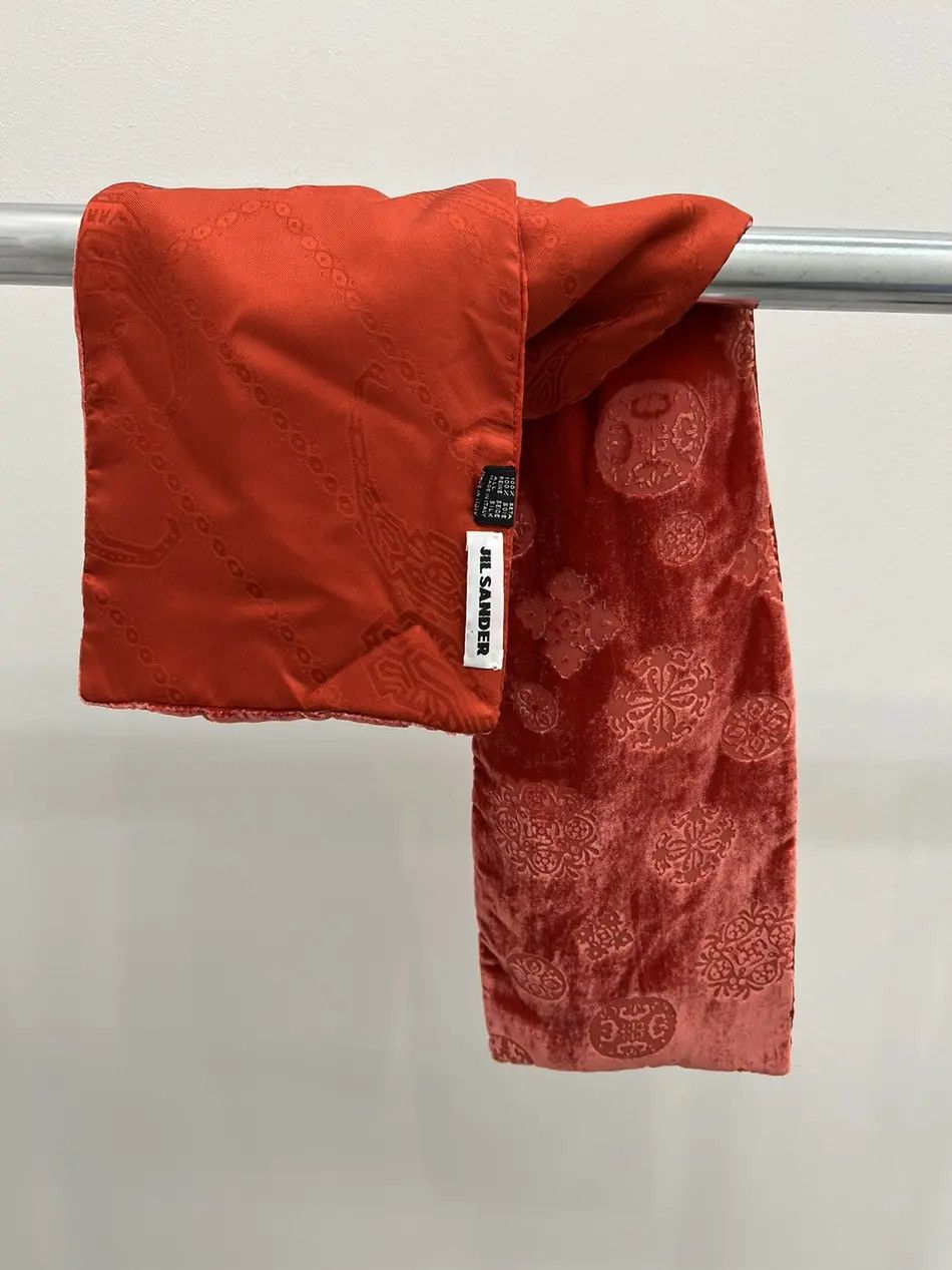 Jil Sander Jil Sander Chinese Style Silk Scarf Size ONE SIZE - 1 Thumbnail