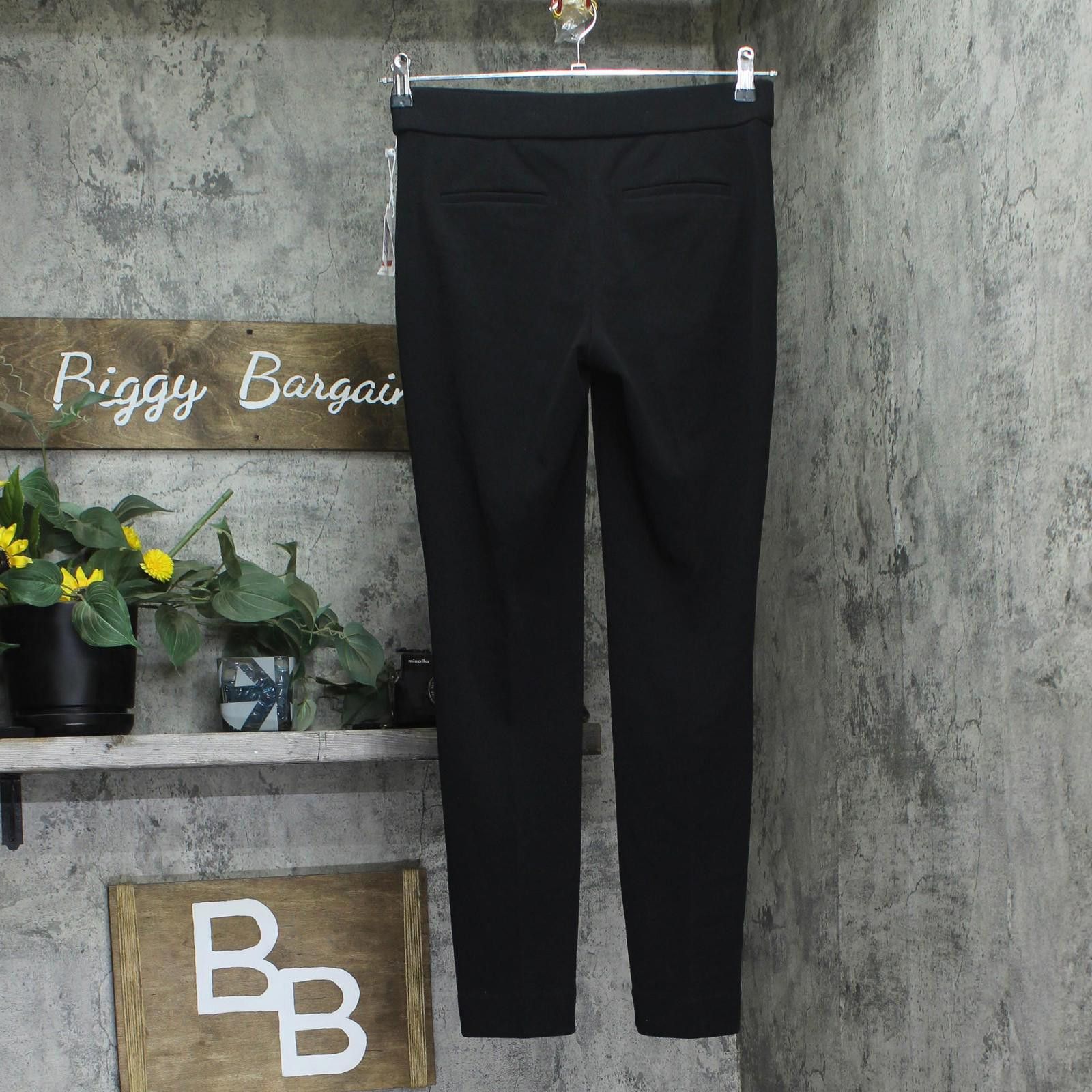 Other Nwt Kasper Pull-on Stretch Ankle Pants 10924325 Black Xs Size 26" / US 2 / IT 38 - 2 Thumbnail