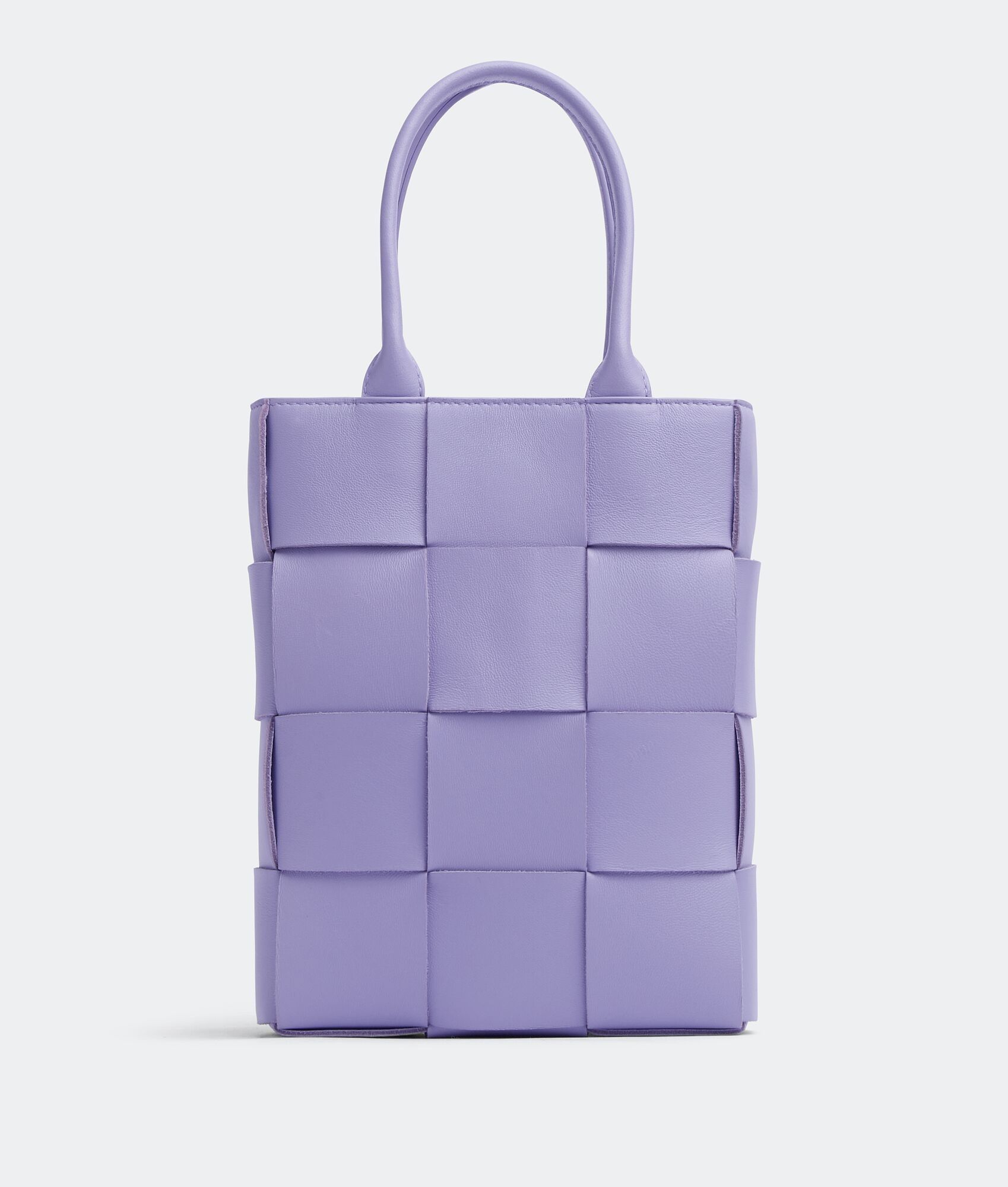 Bottega Veneta o1n1vont0325 Size: OS / Mini Cassette Tote Bag in Purple Size ONE SIZE - 1 Thumbnail