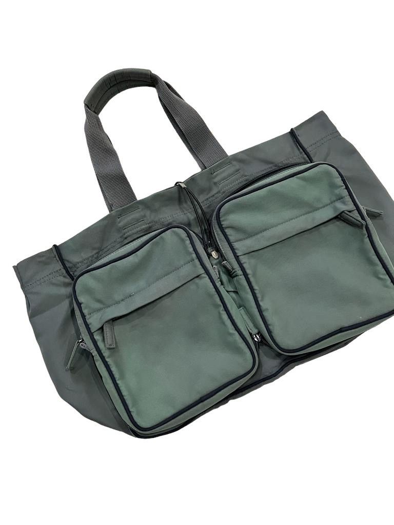 Issey Miyake AW2000 Issey Miyake Teal Convertible Tactical Tote Bag Size ONE SIZE - 13 Thumbnail