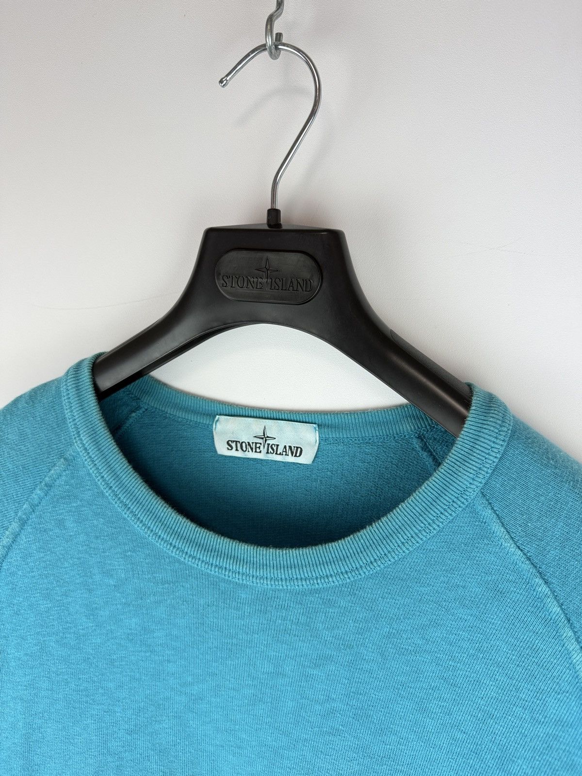 Stone Island Blue turquoise Stone Island crewneck sweatshirt Size US M / EU 48-50 / 2 - 4 Thumbnail