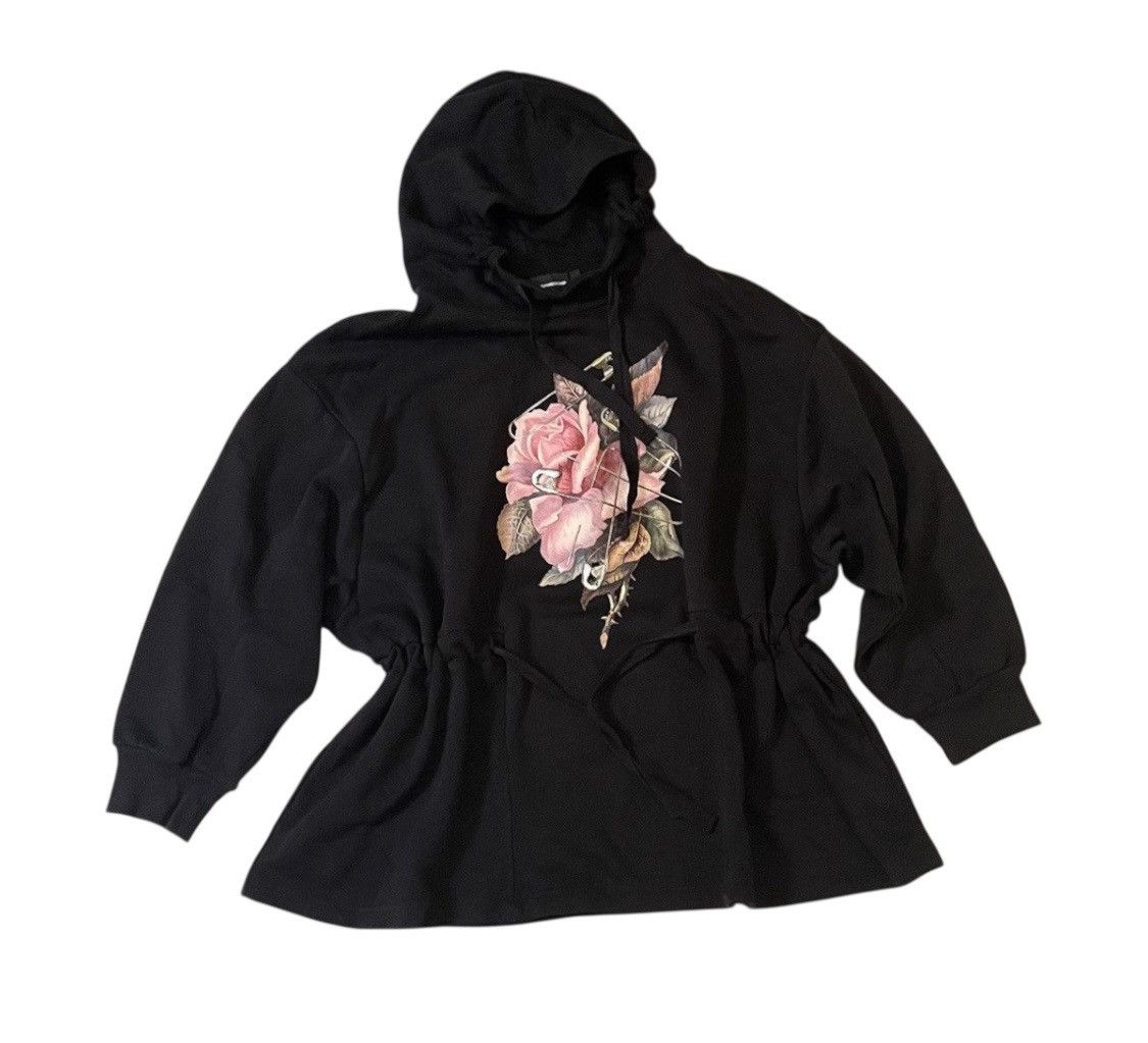 Undercover Undercover x gu rose and safety pin oversized hoodie Size US XXL / EU 58 / 5 - 1 Thumbnail