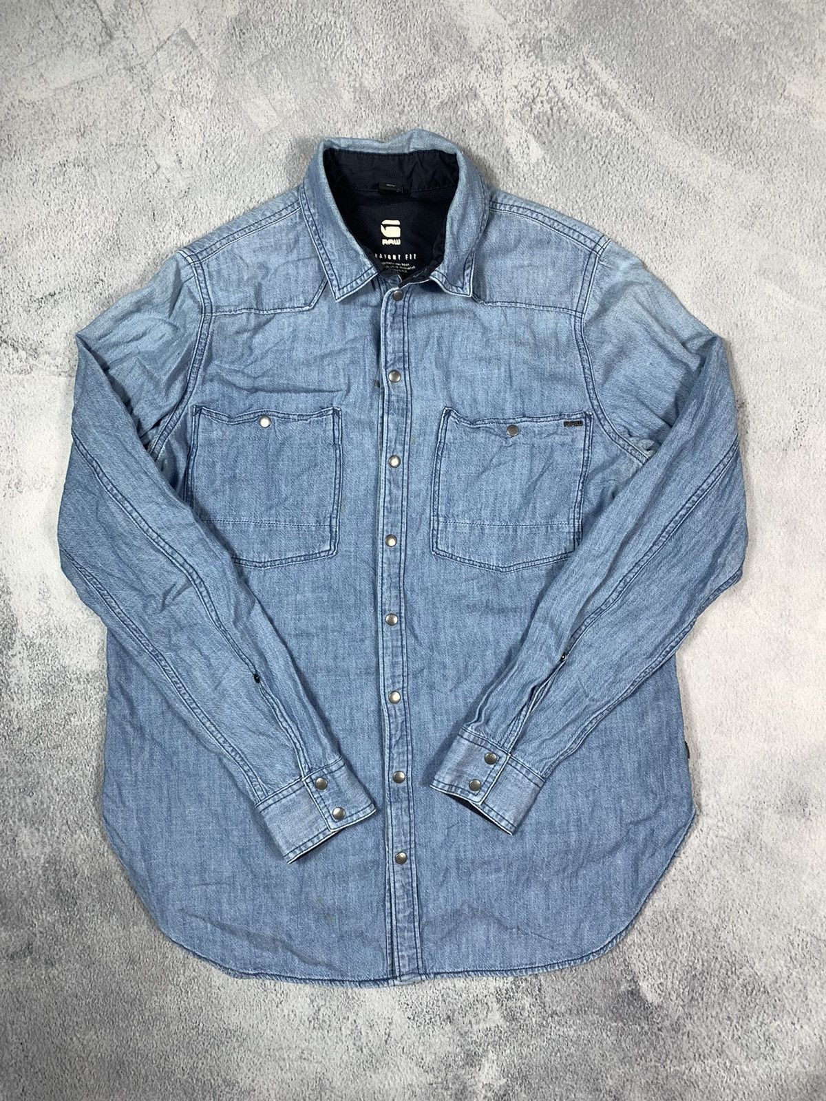 G-Star × Vintage Vintage Y2K G Star button up shirt streetwear japanese Size US S / EU 44-46 / 1 - 1 Thumbnail
