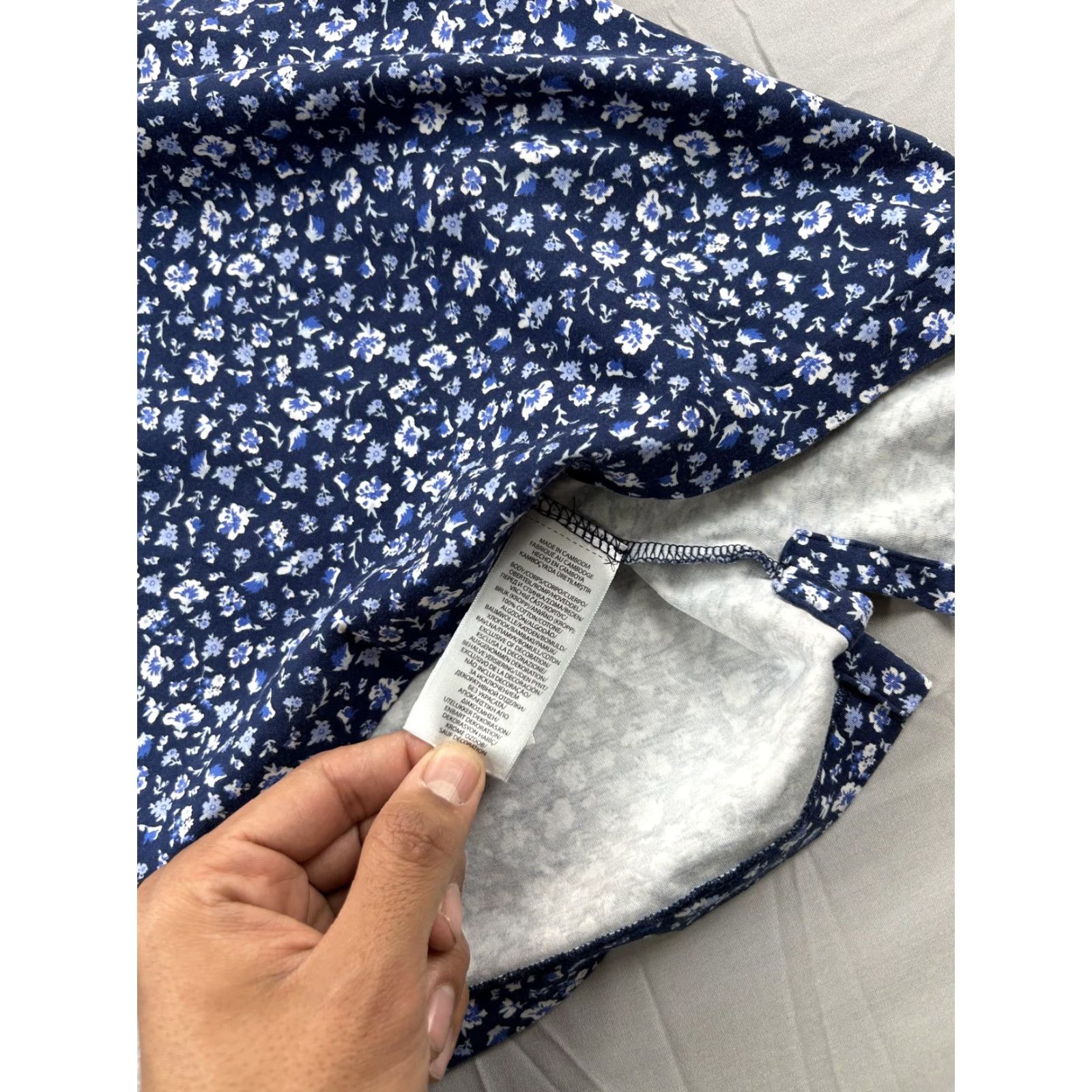 Polo Ralph Lauren Polo Ralph Lauren Polo Shirt Men Small P Floral Print Slim Cotton Short Sleeve Navy Blue Embroidered Pony Logo Casual Classic Fit Size US S / EU 44-46 / 1 - 5 Thumbnail