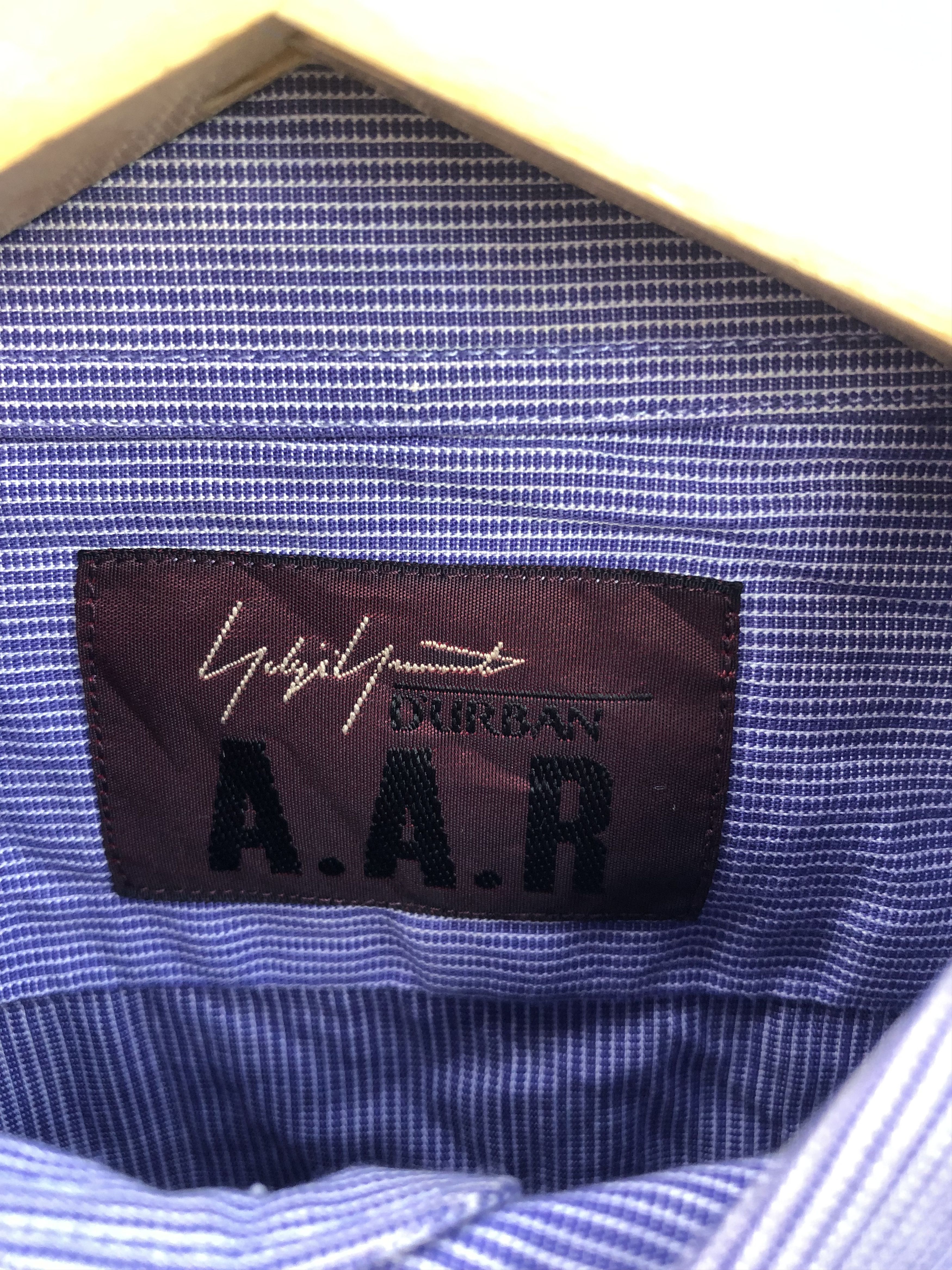Yohji Yamamoto Yohji yamamoto stripe button shirt size M Size US M / EU 48-50 / 2 - 5 Thumbnail
