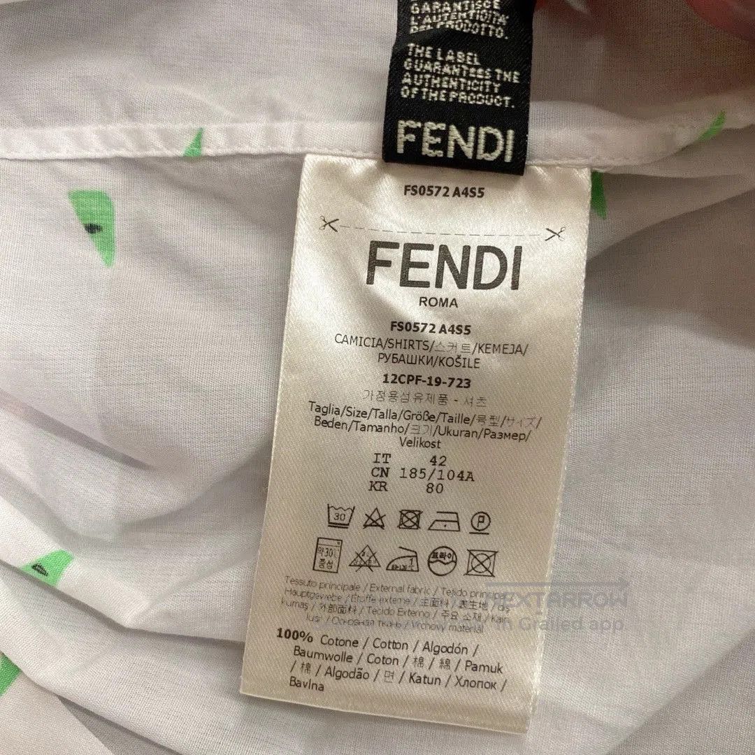 Fendi Fendi White Button-Up Shirt Size 42. Size US XS / EU 42 / 0 - 5 Thumbnail