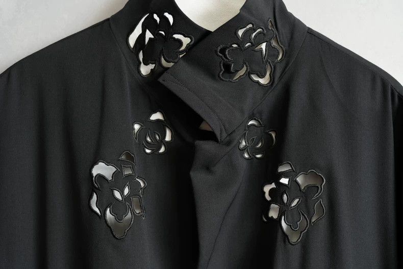 Yohji Yamamoto Yohji Yamamoto96SS Flower and Junior Rose Cutout Jacket 250 Size US M / EU 48-50 / 2 - 3 Thumbnail