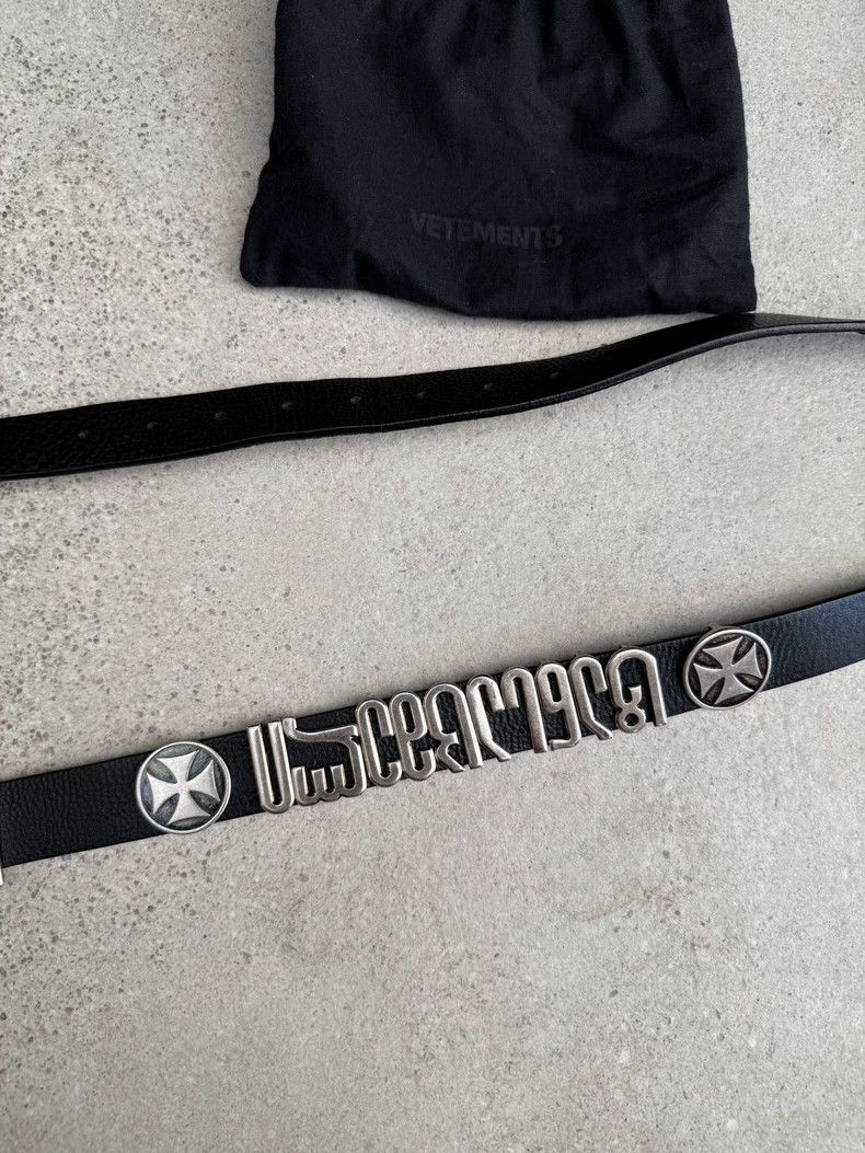 Vetements Vetements 19SS Georgia Logo Belt Strap belt 2503-Nextarrow Size ONE SIZE - 3 Thumbnail
