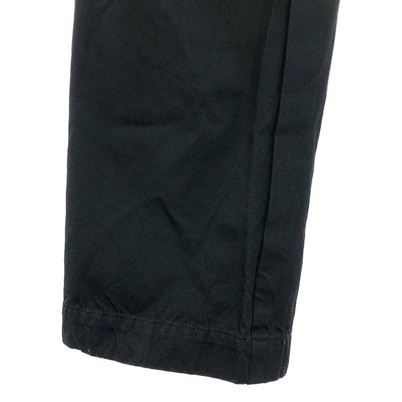Comme des Garcons Black Casual Pants Poly shrunken knee-switch tapered pants Black Size US 31 - 5 Thumbnail