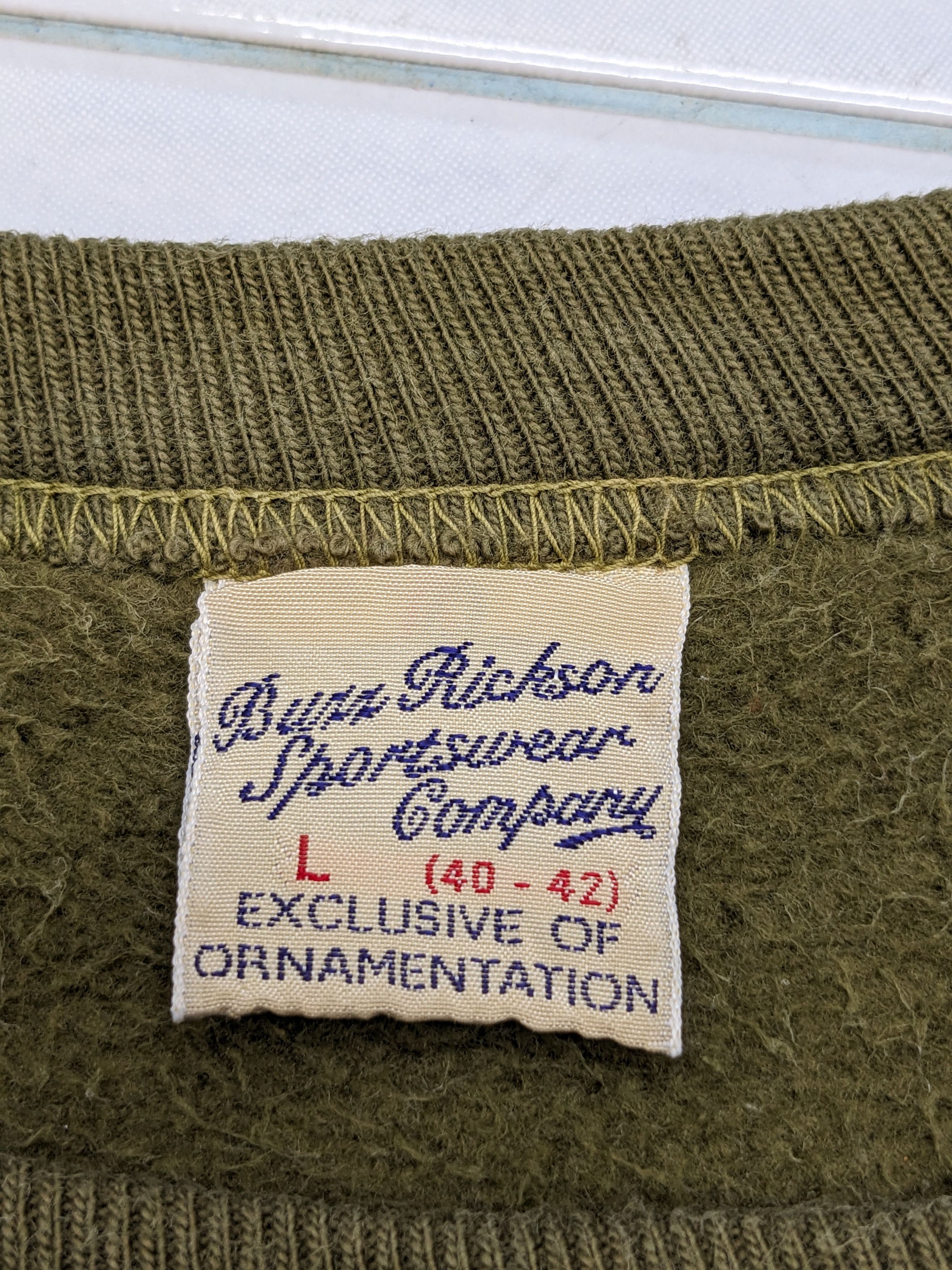Buzz Rickson's Buzz Rickson's M63862 15th M.T.O. WWII Combat Route Size US L / EU 52-54 / 3 - 12 Thumbnail