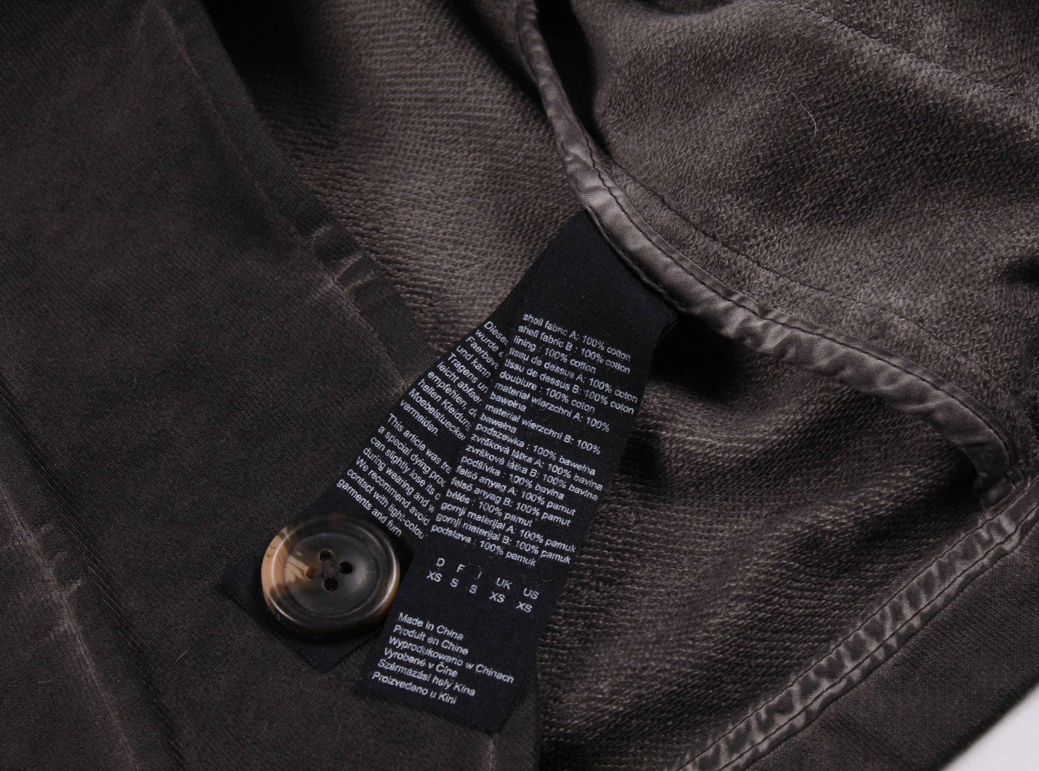 LIEBESKIND BERLIN Liebeskind Berlin Avant Garde Garment Dyed Blazer Size XS / US 0-2 / IT 36-38 - 6 Thumbnail