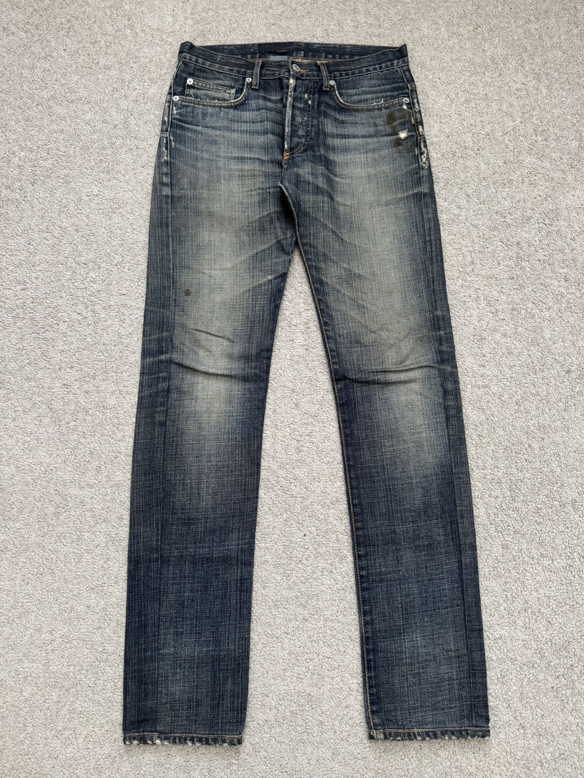 Dior Homme SS09 ブラックデニム　29 Dior × Hedi Slimane × Kris Van Assche TRADED Dior Homme SS09 Dirt