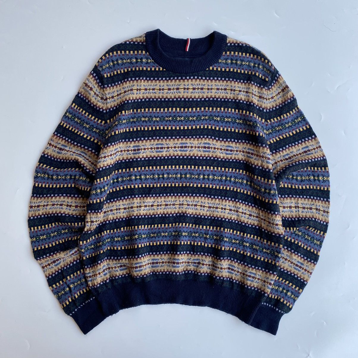 Coogi × Tommy Hilfiger × Vintage ❌SOLD OUT❌ Knitwear vintage pattern by Tommy Hilfiger Size US XL / EU 56 / 4 - 1 Thumbnail
