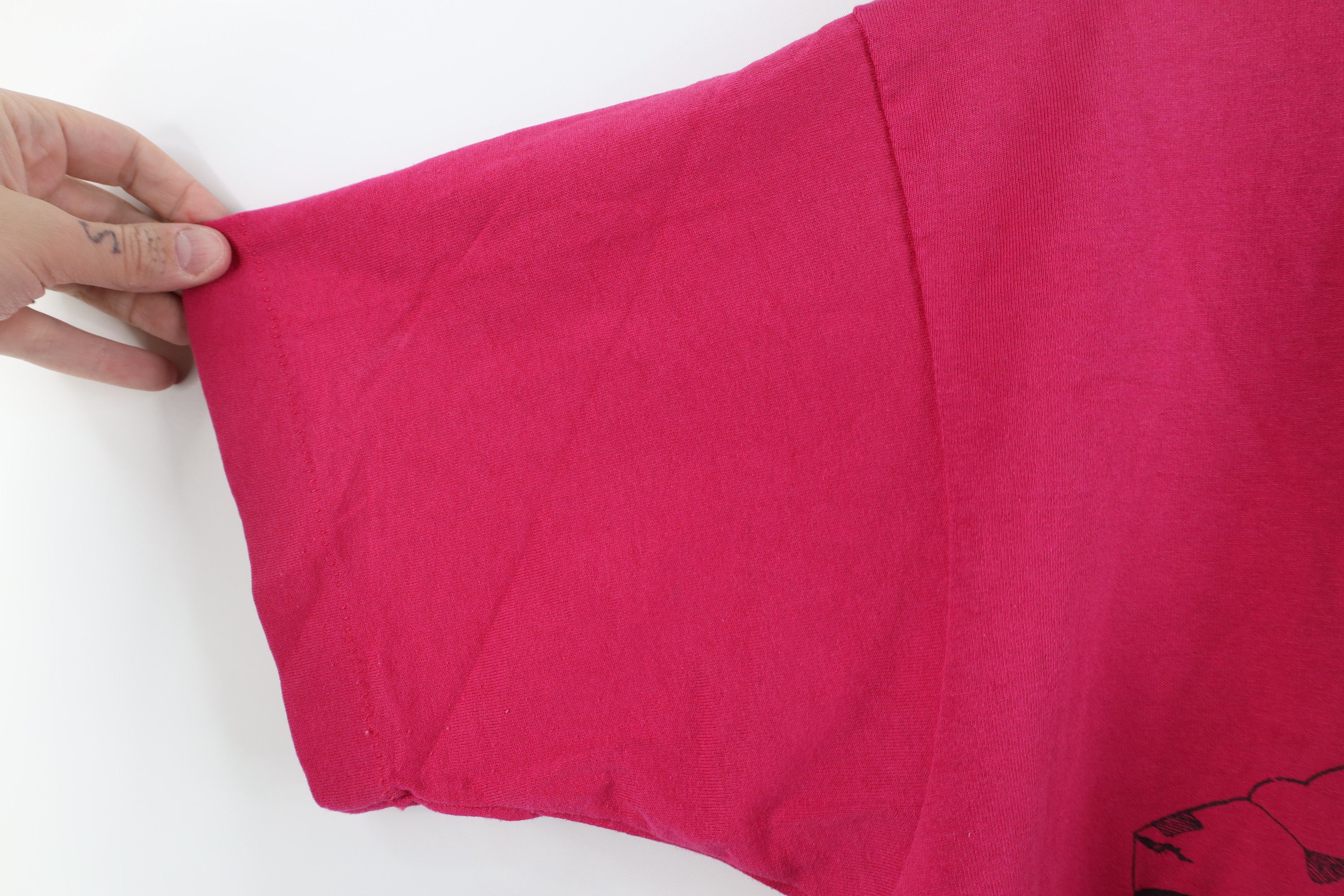 Vintage Vintage 90s Streetwear Mountain Nature T-Shirt Pink USA Size XL / US 12-14 / IT 48-50 - 5 Thumbnail