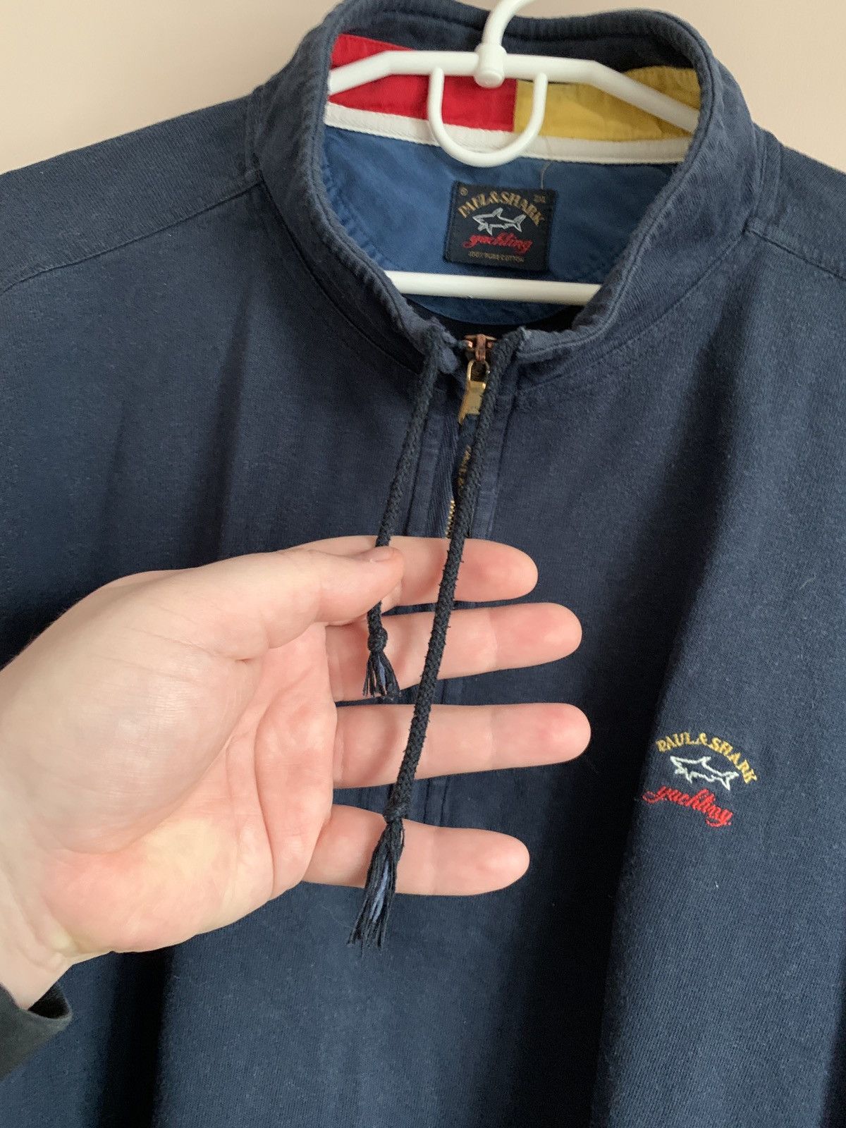 Paul & Shark Paul & Shark 1/4 Zip Pullover Sweatshirt Jumper Cotton XXL Size US XXL / EU 58 / 5 - 8 Thumbnail